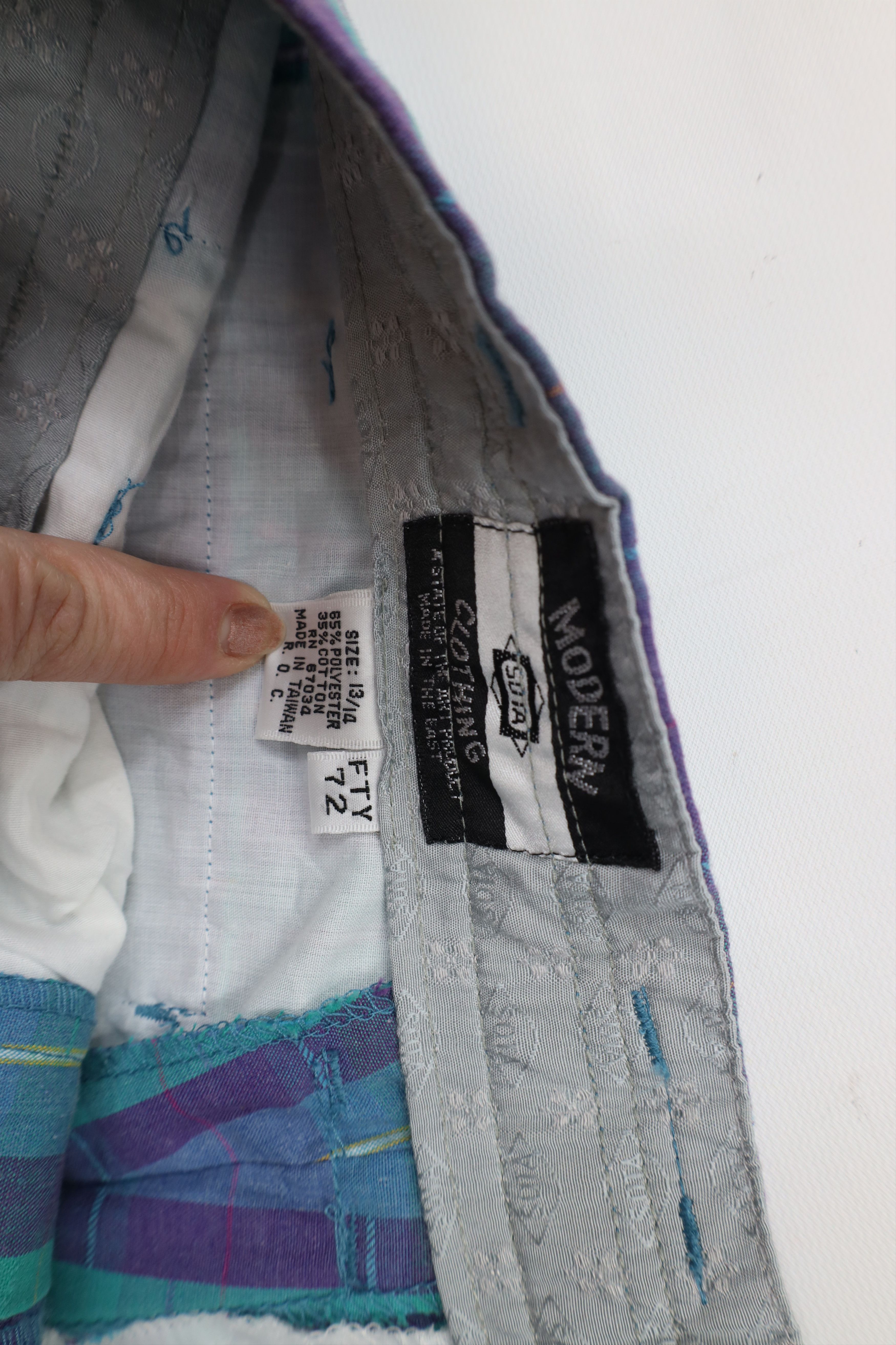 Vintage Vintage 80s 90s Streetwear Pleated Madras Plaid Chino Pants Size 36" / US 14 / IT 50 - 8 Thumbnail