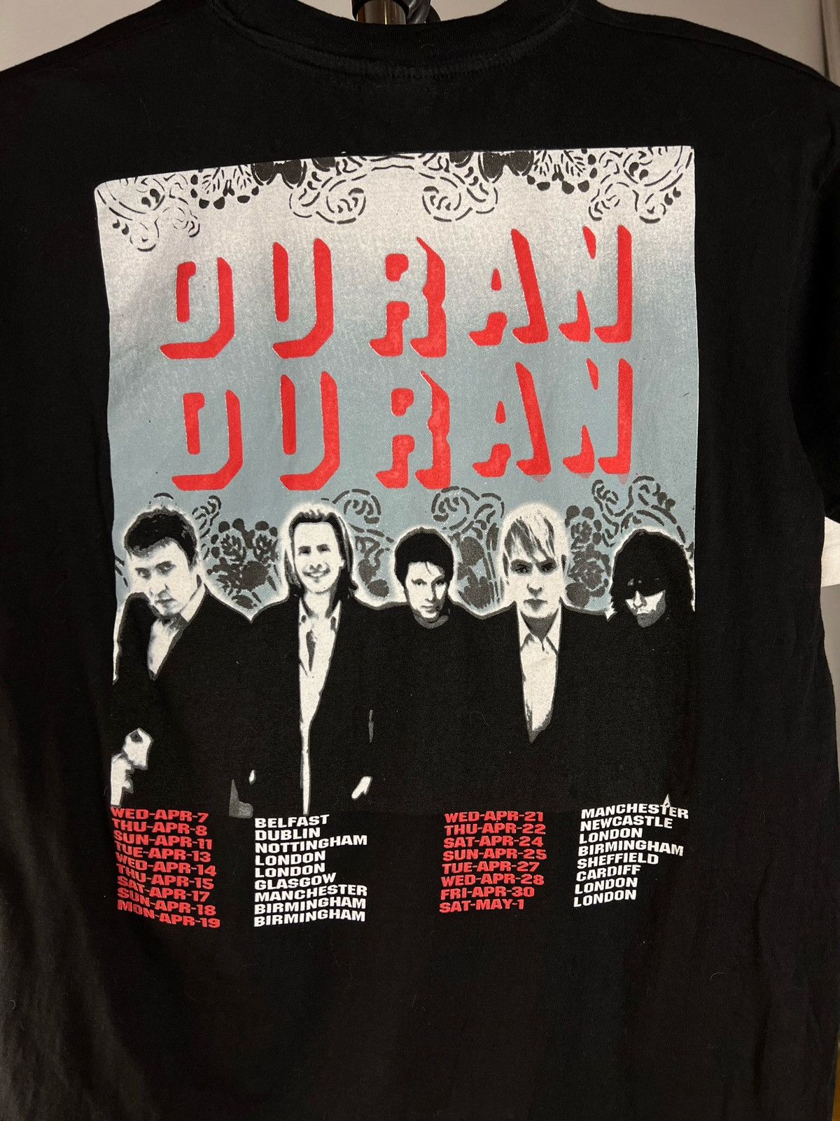 Band Tees × Vintage Duran Duran Strange Behavior Shirt Size US M / EU 48-50 / 2 - 2 Thumbnail