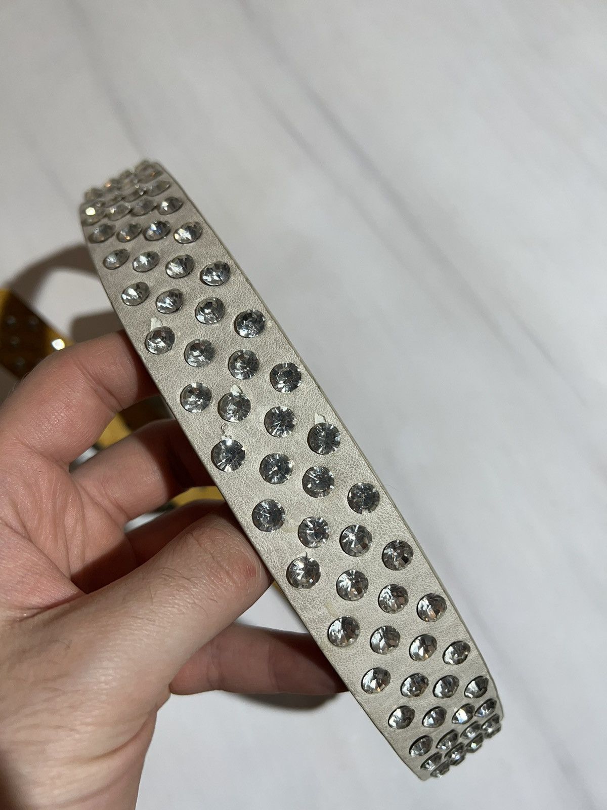 Hysteric Glamour × If Six Was Nine × Vintage Y2K Vintage Leather Belt BB Simon Style Size ONE SIZE - 5 Thumbnail