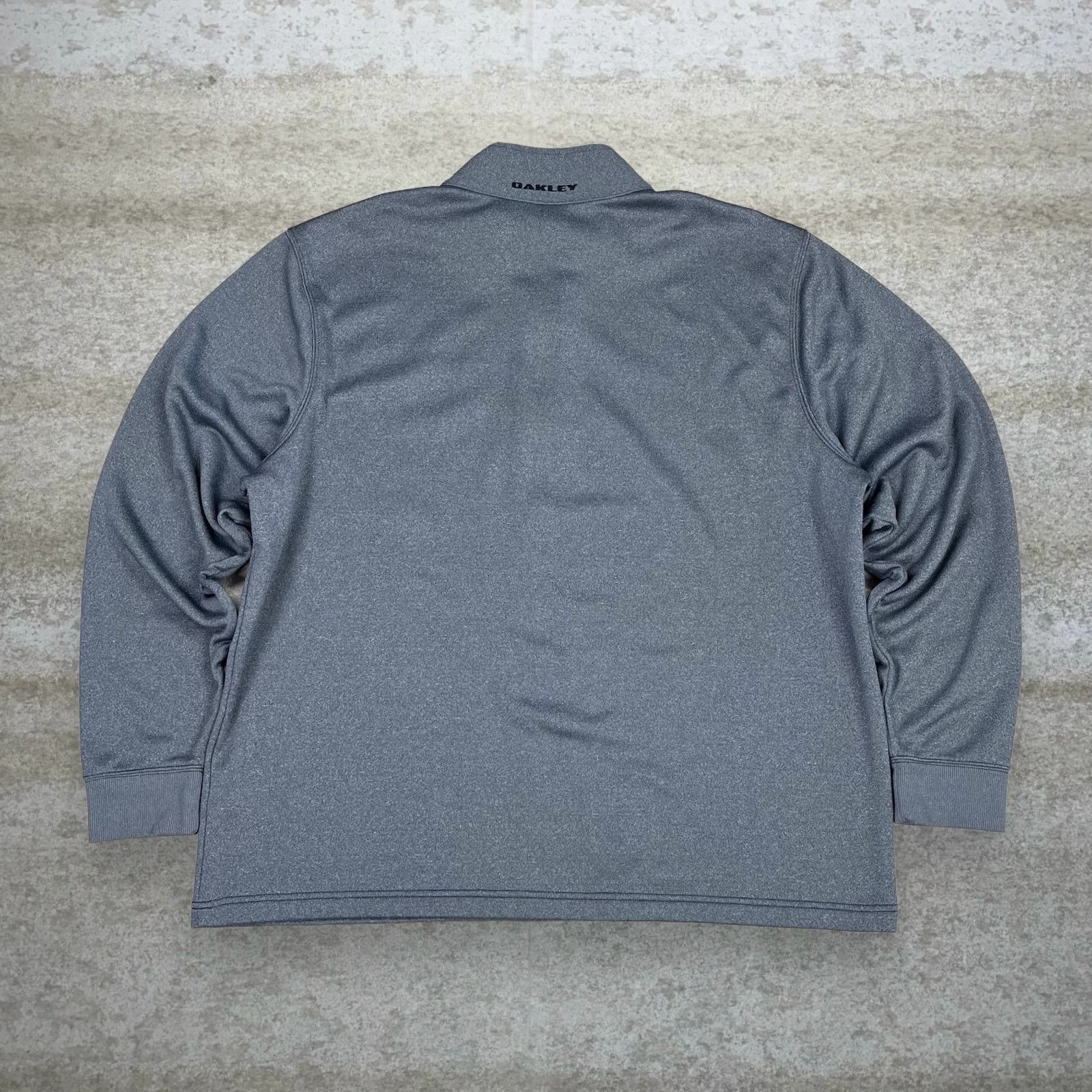 Oakley Vintage Y2K Oakley Quarter Zip Jacket Mens 2XL Grey Size US XXL / EU 58 / 5 - 2 Thumbnail