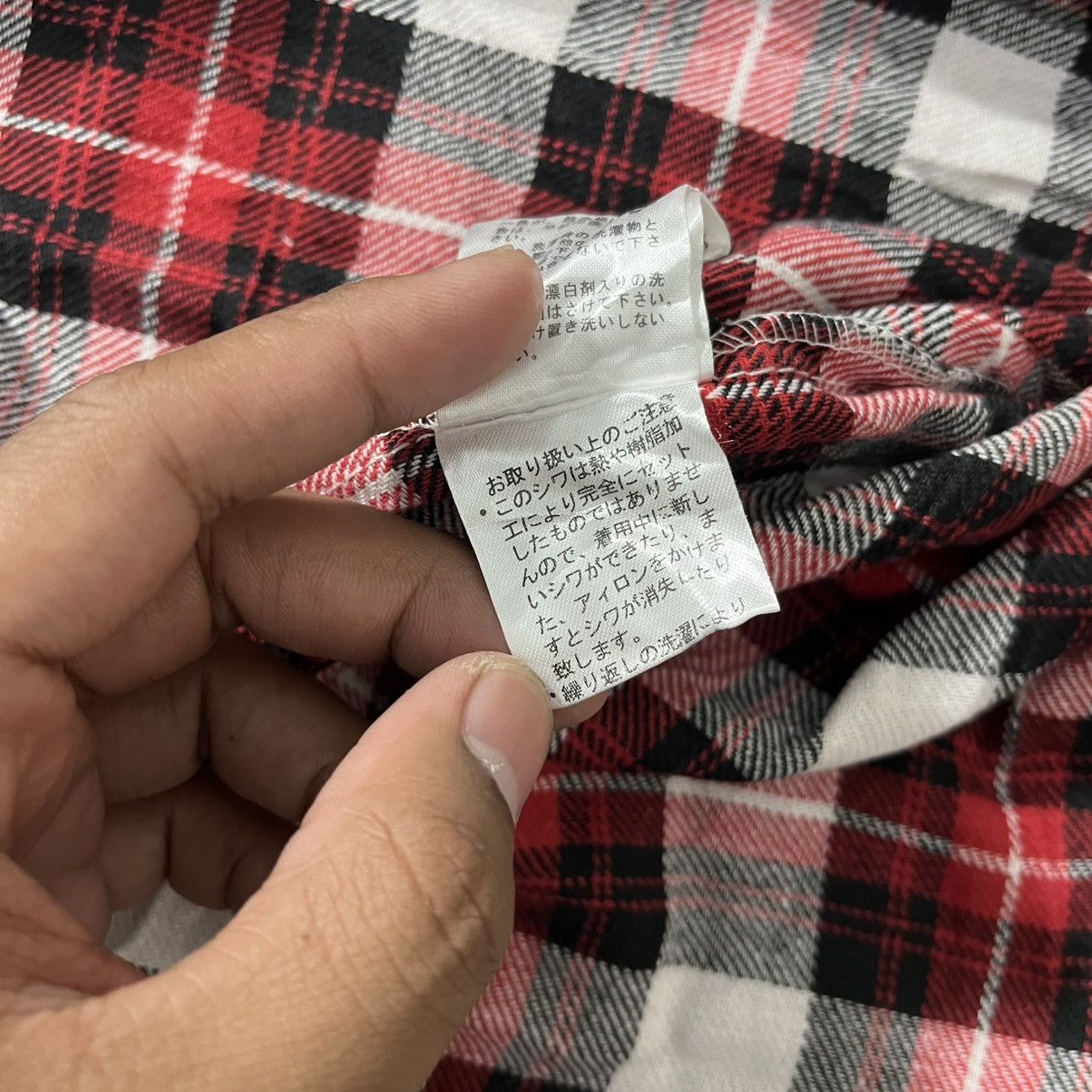 Japanese Brand IN THE ATTIC Plaid Flanel Shirt ifsix gothic style Size US M / EU 48-50 / 2 - 12 Thumbnail