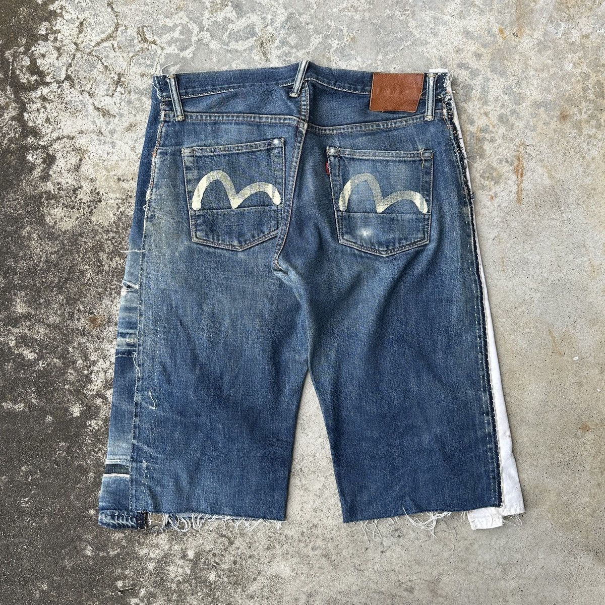 Japanese selvedge denim Bui Doi jorts ((ByWin))