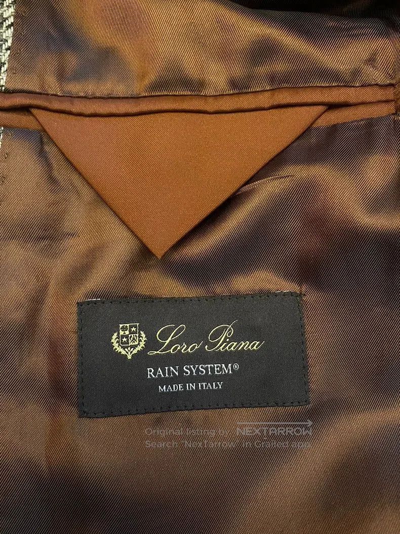 Loro Piana LoroPiana Handmade Waterproof Blazer Jacket. Size US L / EU 52-54 / 3 - 5 Thumbnail