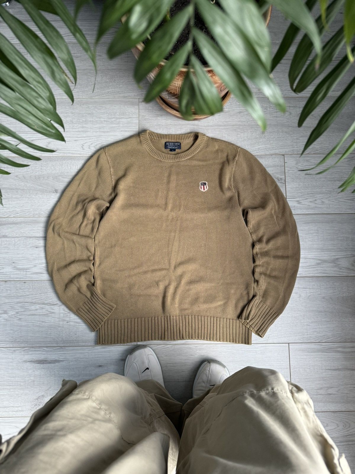 Lauren Ralph Lauren × Polo Ralph Lauren × Vintage 🏇 Vintage Ralph Lauren jeans company knit sweater RL Size US M / EU 48-50 / 2 - 1 Thumbnail