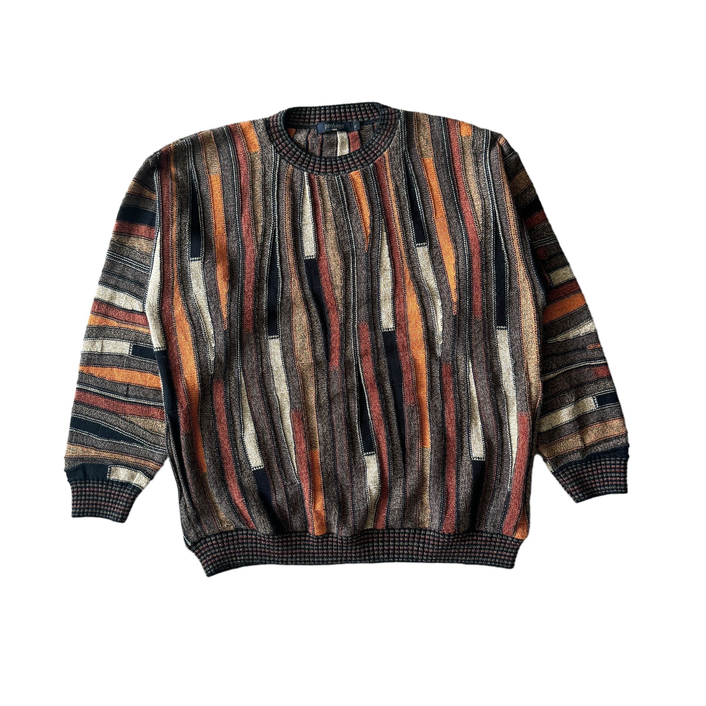 Protege Vintage 3D Coogie Style Mens Sweater Size on sale XL