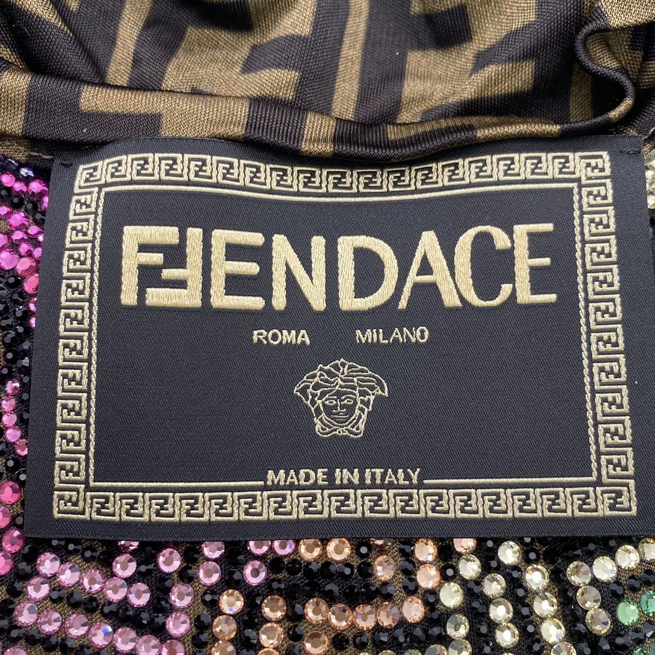 Fendi FENDI Decorated Medusa Printed Short Sleeve T-shirt K26WX Size M / US 6-8 / IT 42-44 - 5 Thumbnail