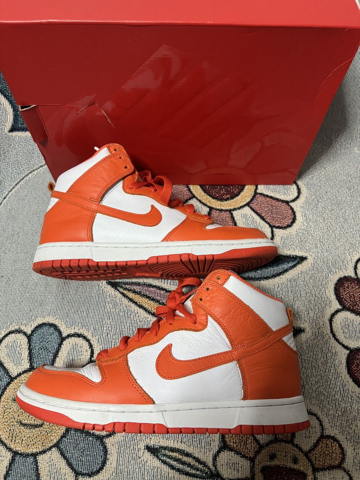 Nike NIKE DUNK HIGH RETRO QS - SYRACUSE 2016 Size US 9.5 / EU 42-43 - 5 Thumbnail