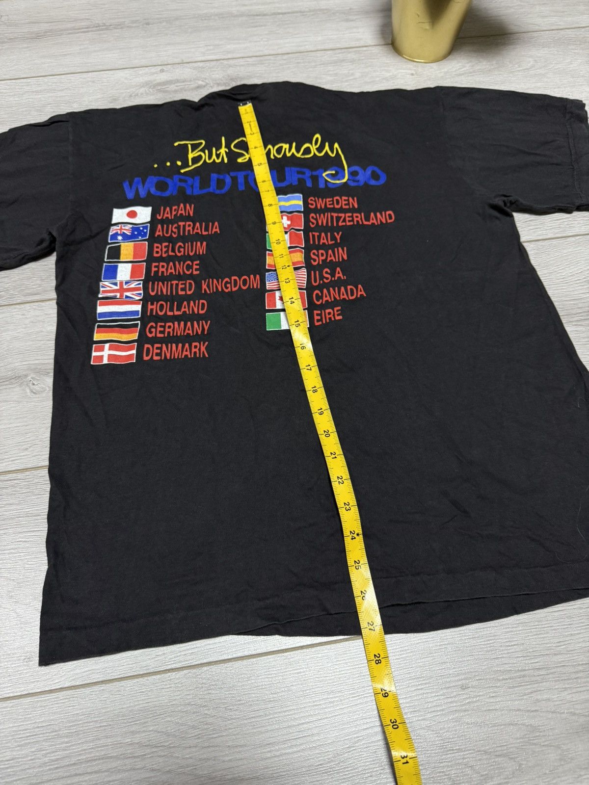 Brockum Phil Collins 1990 But Seriously vintage tee shirt tour Size US L / EU 52-54 / 3 - 11 Thumbnail