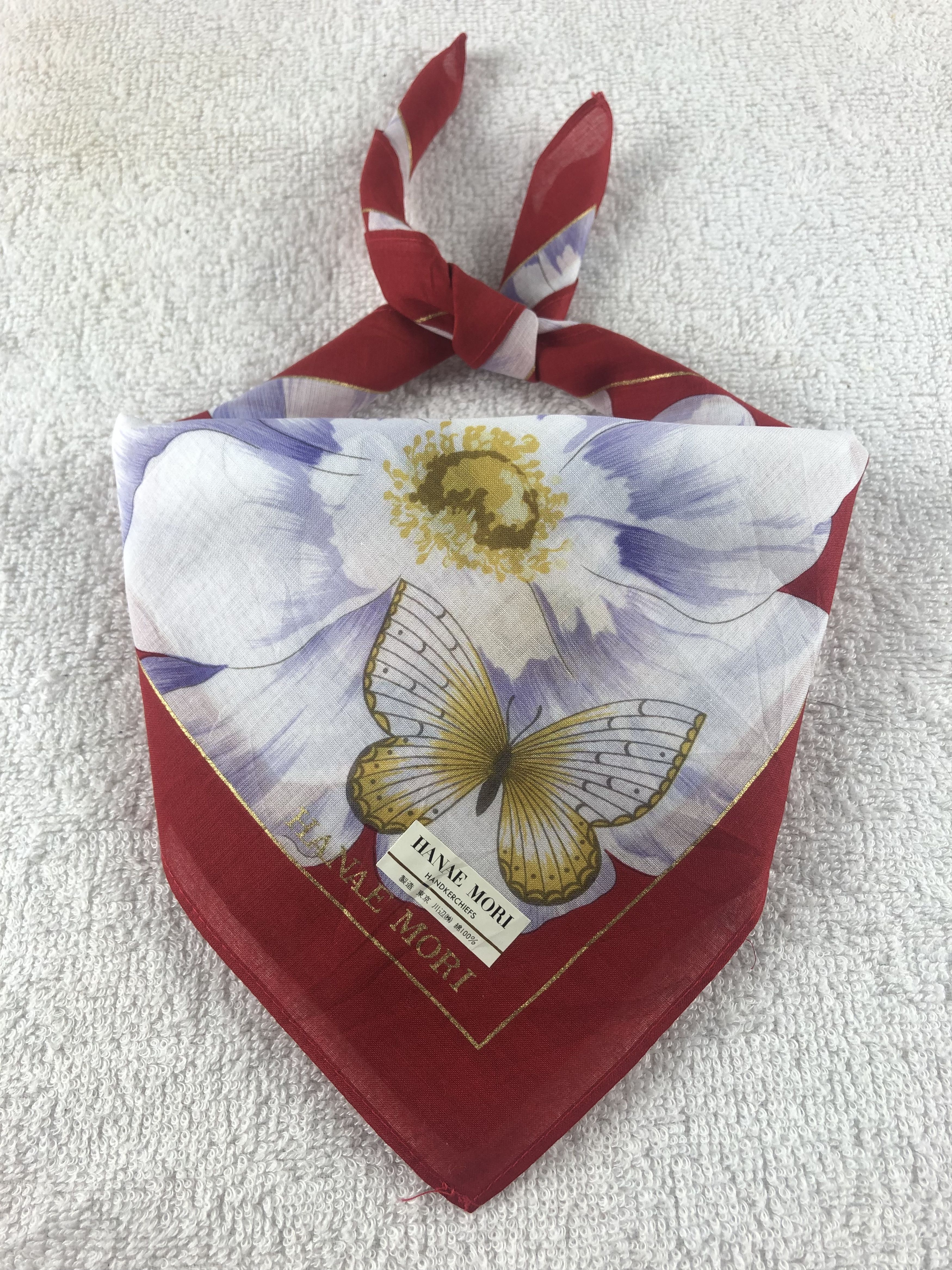 Hanae Mori × Japanese Brand × Vintage Hanae Mori Handkerchief / Bandana / Neckerchief Size ONE SIZE - 1 Thumbnail
