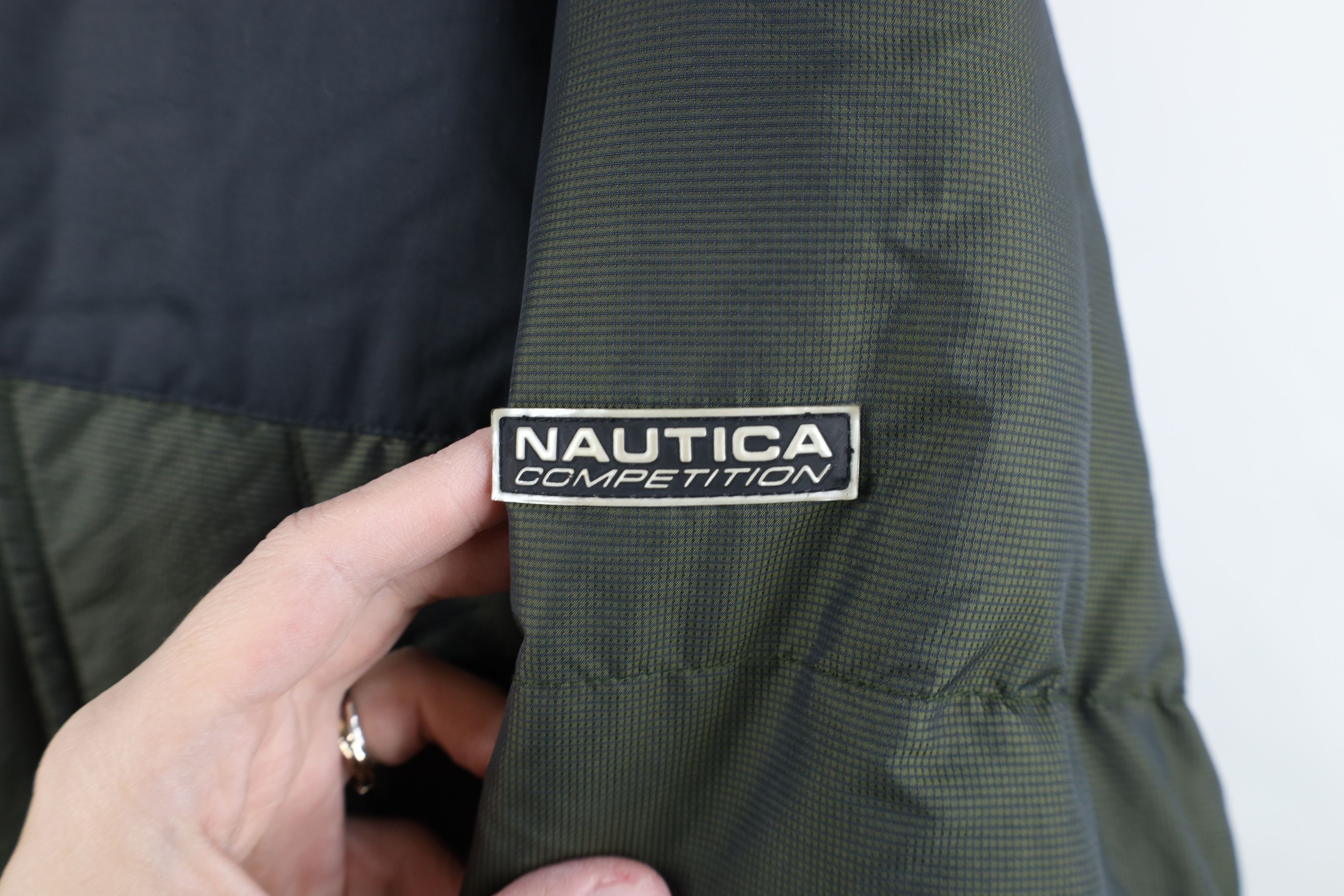 Nautica Vintage 90s Nautica Competition Block Down Puffer Jacket Size US L / EU 52-54 / 3 - 4 Thumbnail