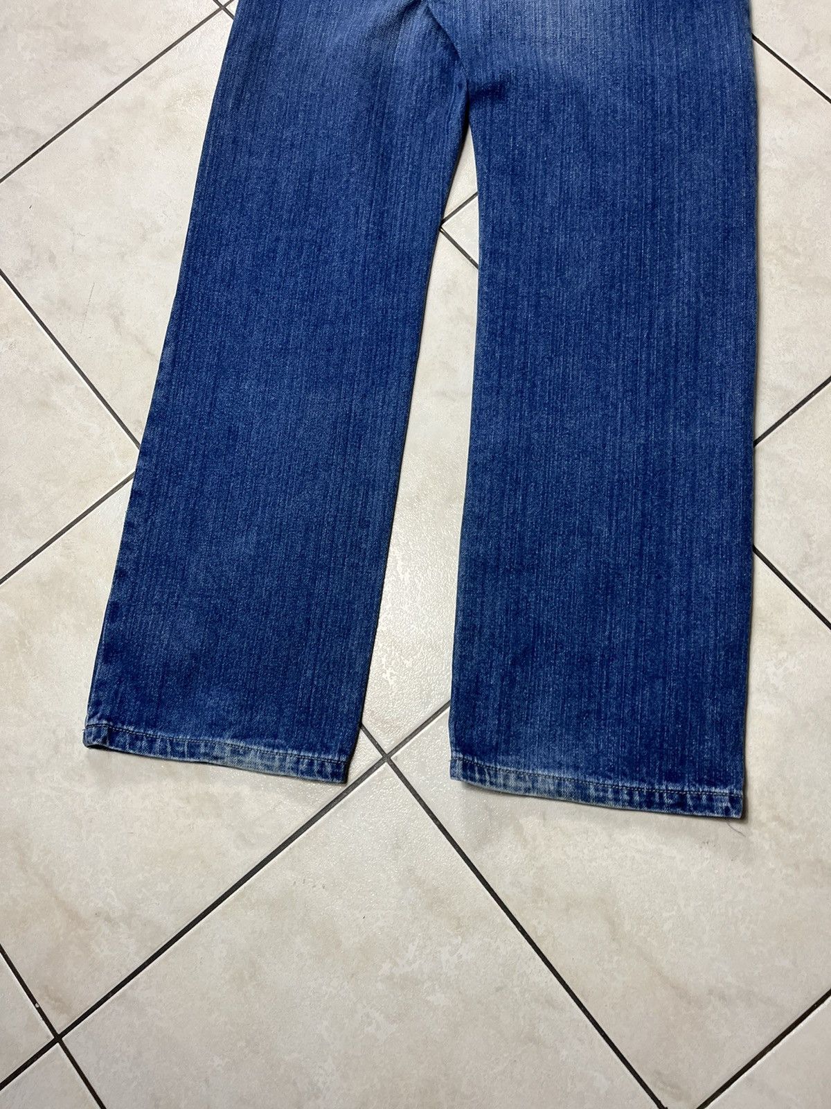 Diesel × Vintage Vintage Diesel Rivec y2k distressed jeans pants baggy washed Size US 33 - 15 Thumbnail