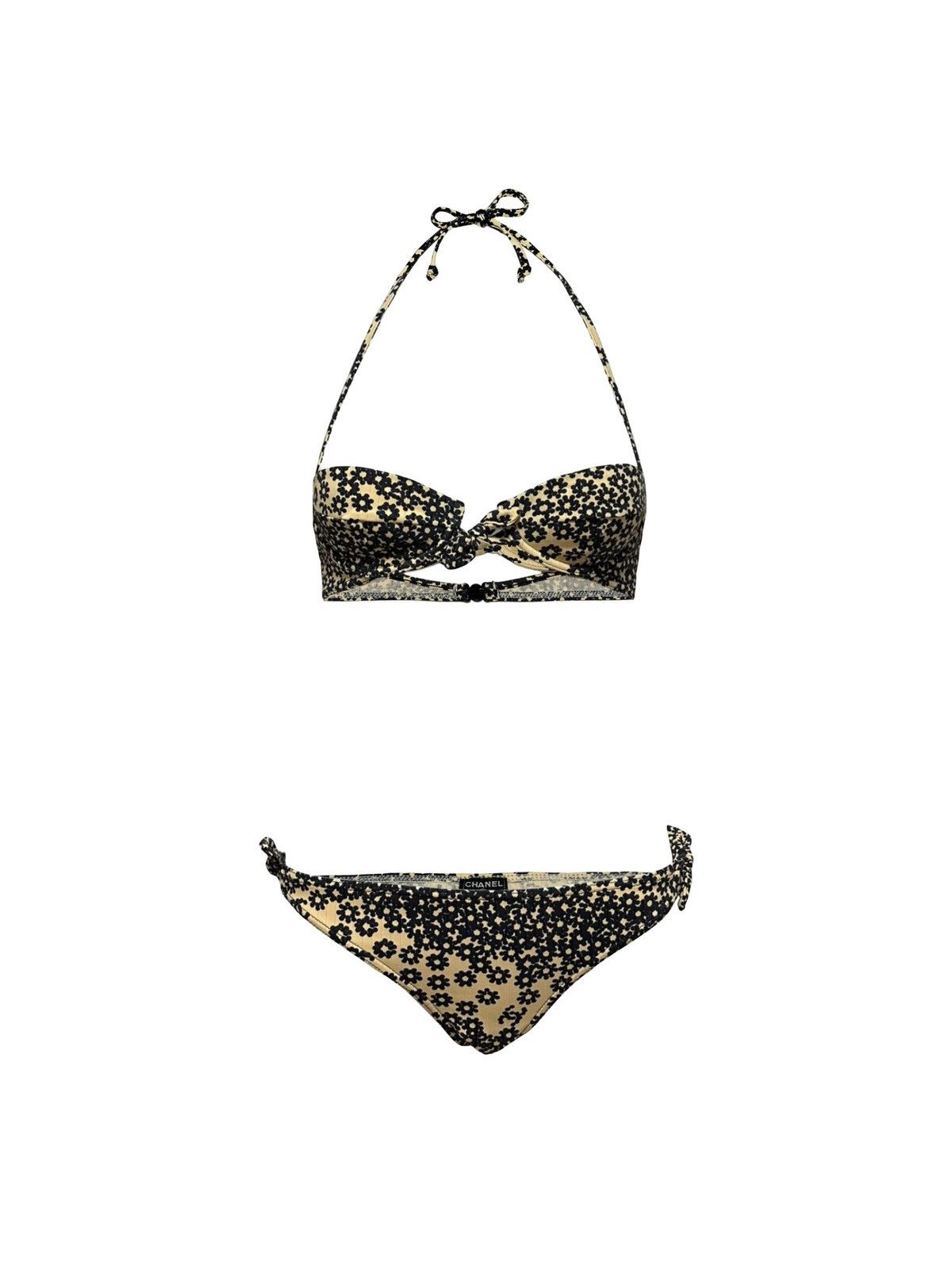 CHANEL 2003 Floral Print Bikini