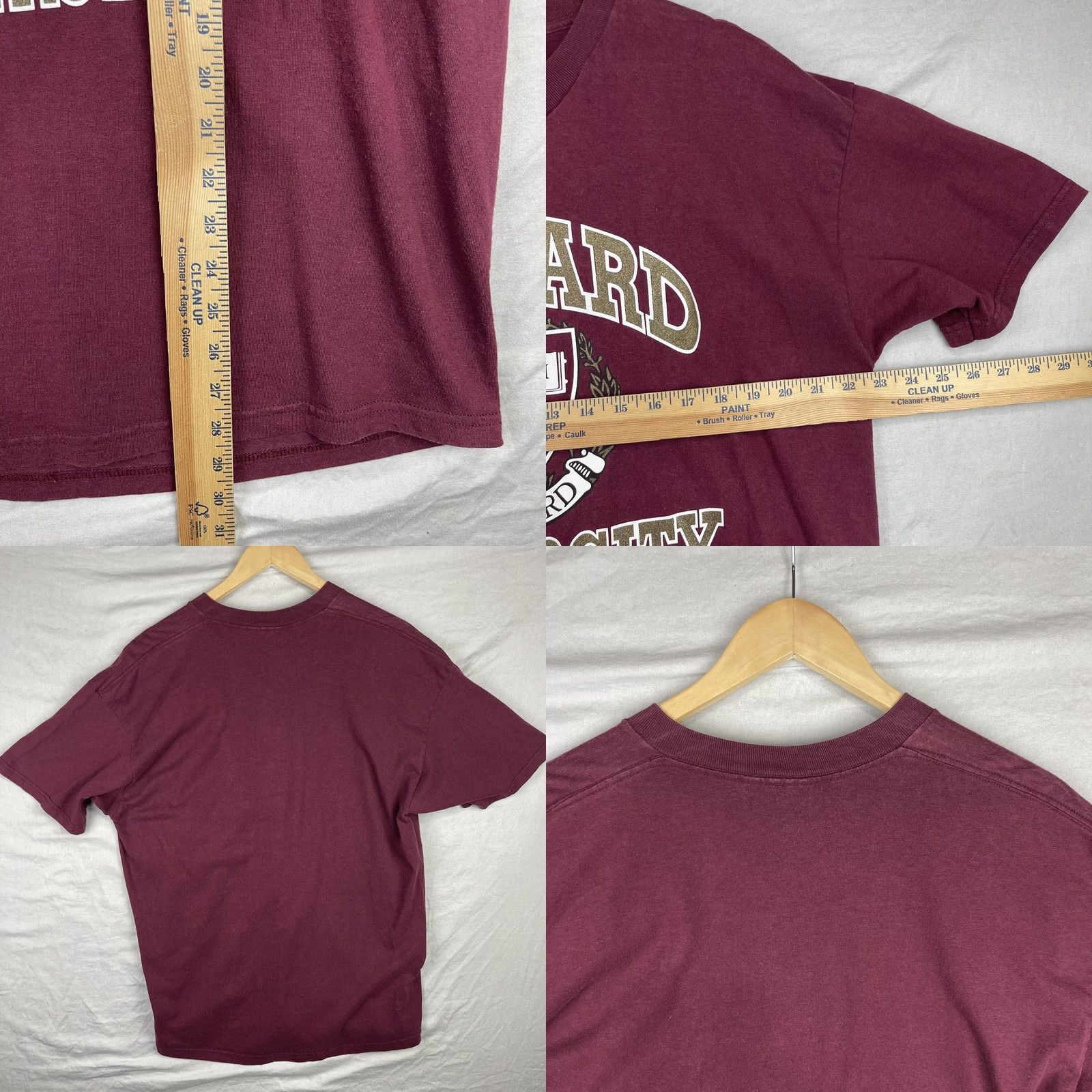 Lee VINTAGE Harvard University Shirt Mens XL Purple Lee Made In USA Tee Size US XL / EU 56 / 4 - 8 Thumbnail