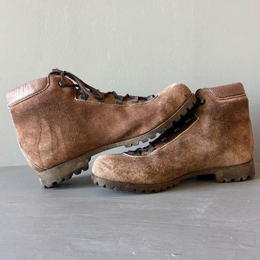 Dunham Vintage 70s Dunham Tyrolean Brown Suede Shoes Hiking Boots M Size US 7.5 / EU 40-41 - 1 Thumbnail