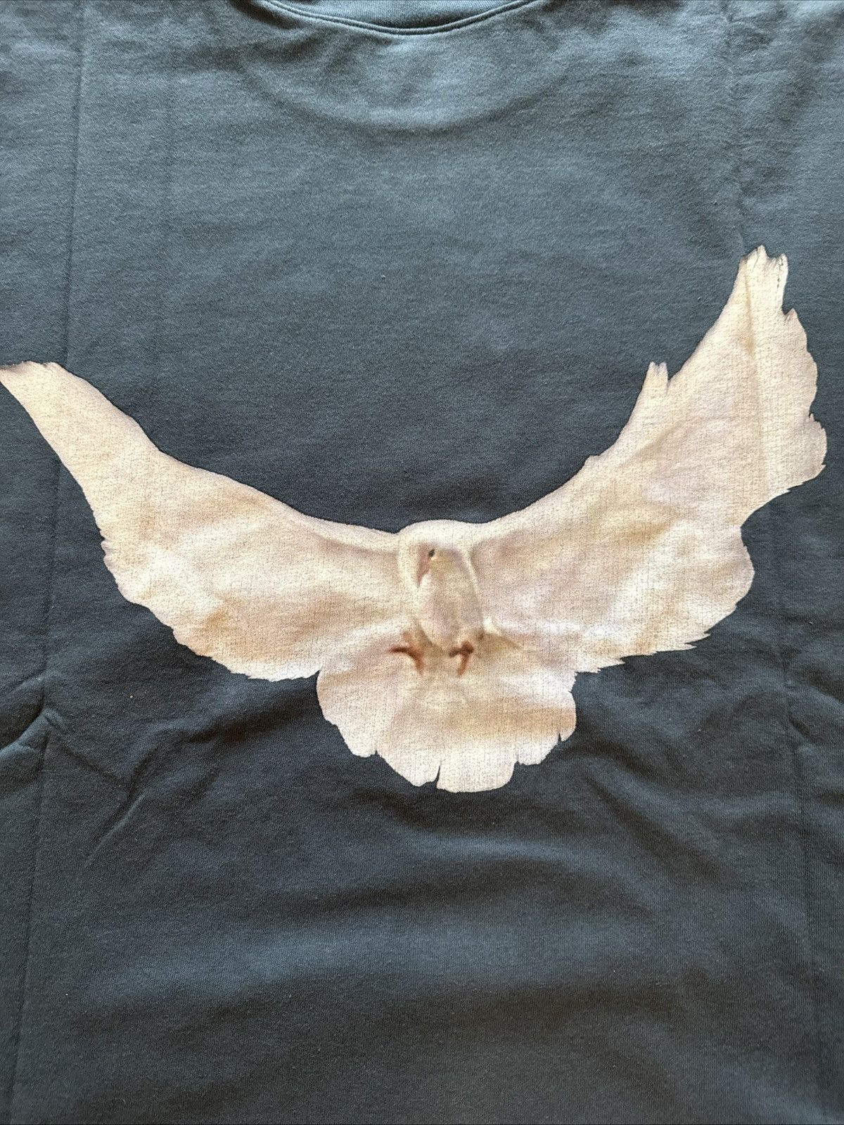 Balenciaga × Gap × Kanye West YEEZY GAP 78 Dove Crop Tee XXL Dark Gray Oversized Fit NWT Size US XXL / EU 58 / 5 - 6 Thumbnail