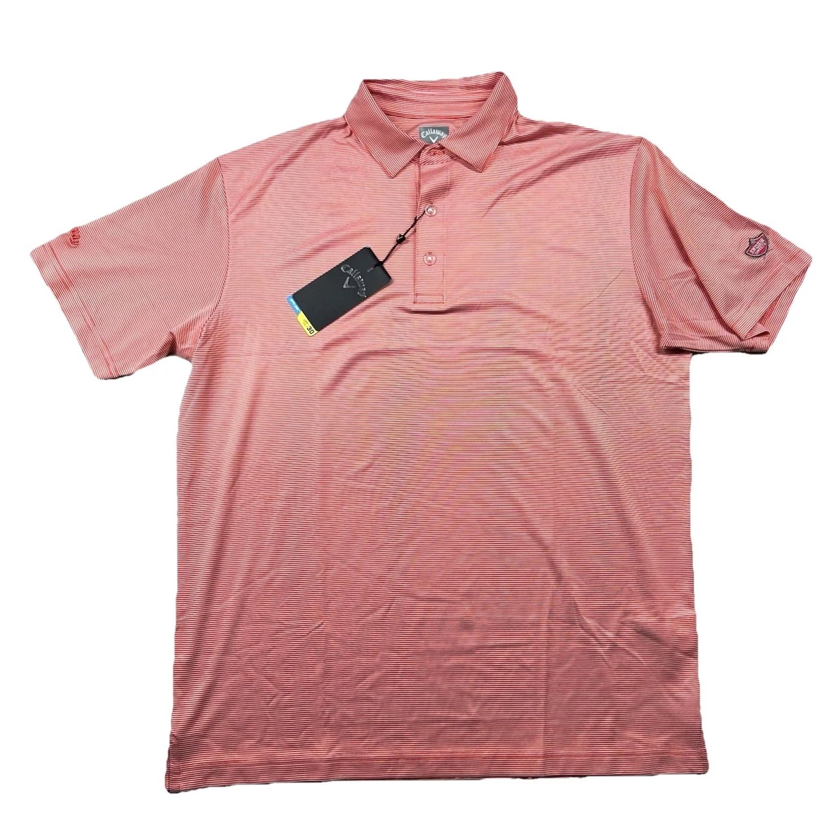 Callaway Callaway Opti-Dri Polo Mens M Red Golf Performance Shirt Short Sleeve Spotted Striped Collar Patch Cigarillos Theme Sports Smoking 90s? Size US M / EU 48-50 / 2 - 2 Thumbnail