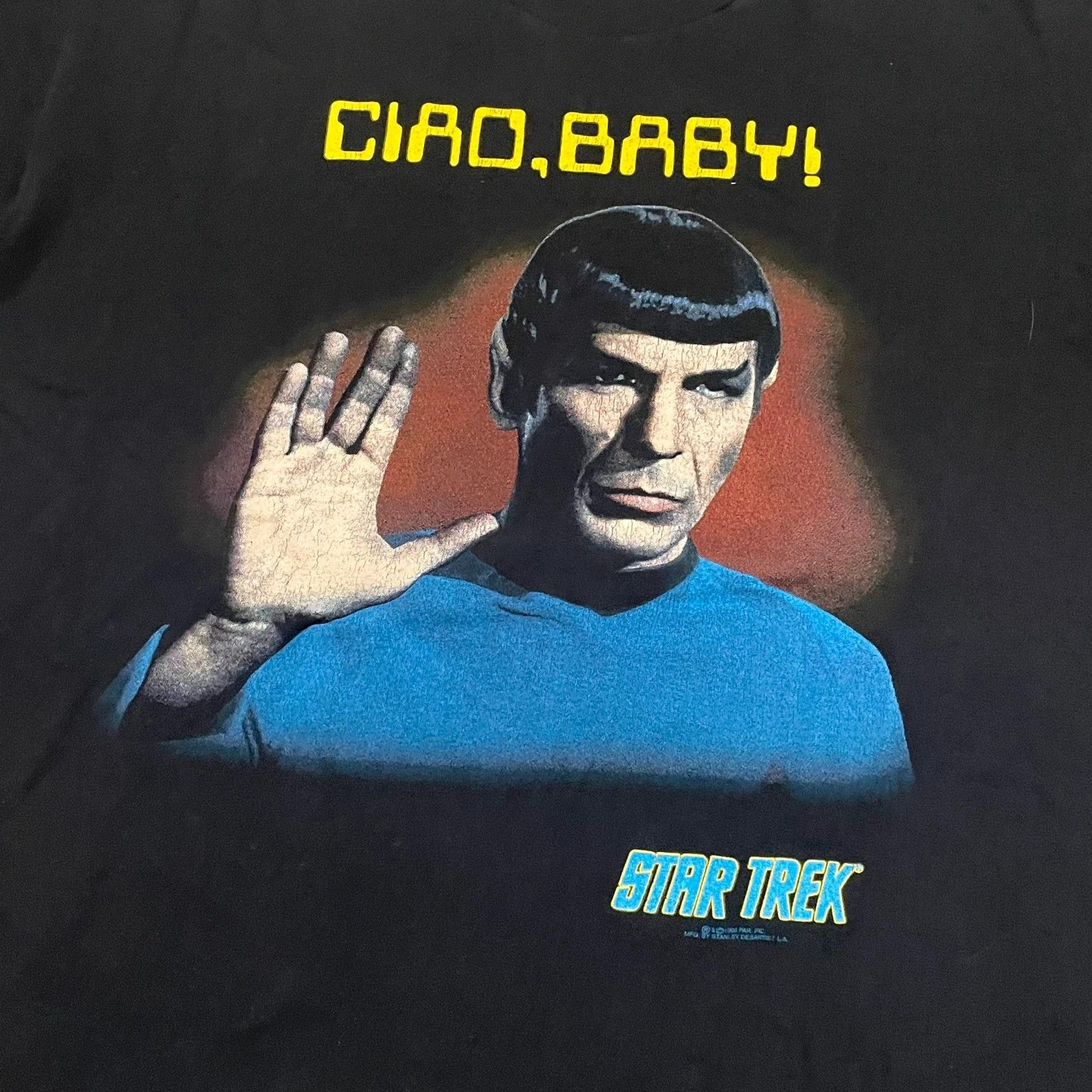 Vintage Vintage Star trek 1996 t-shirt Size US XL / EU 56 / 4 - 2 Thumbnail