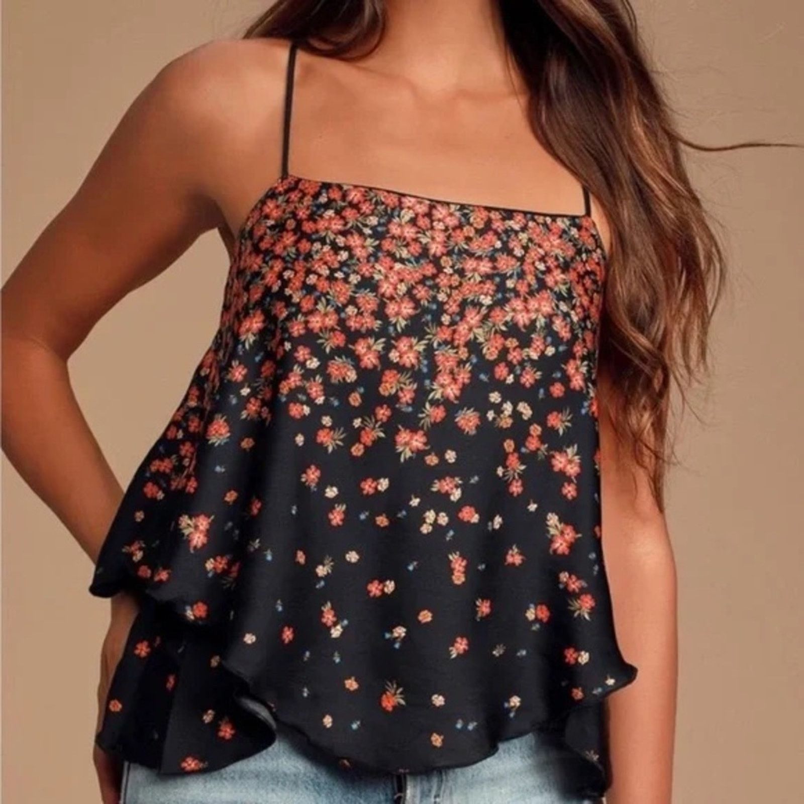 Free People Free People Intimately Let Me Love Floral Tank Top Womens XS Size XS / US 0-2 / IT 36-38 - 1 Thumbnail