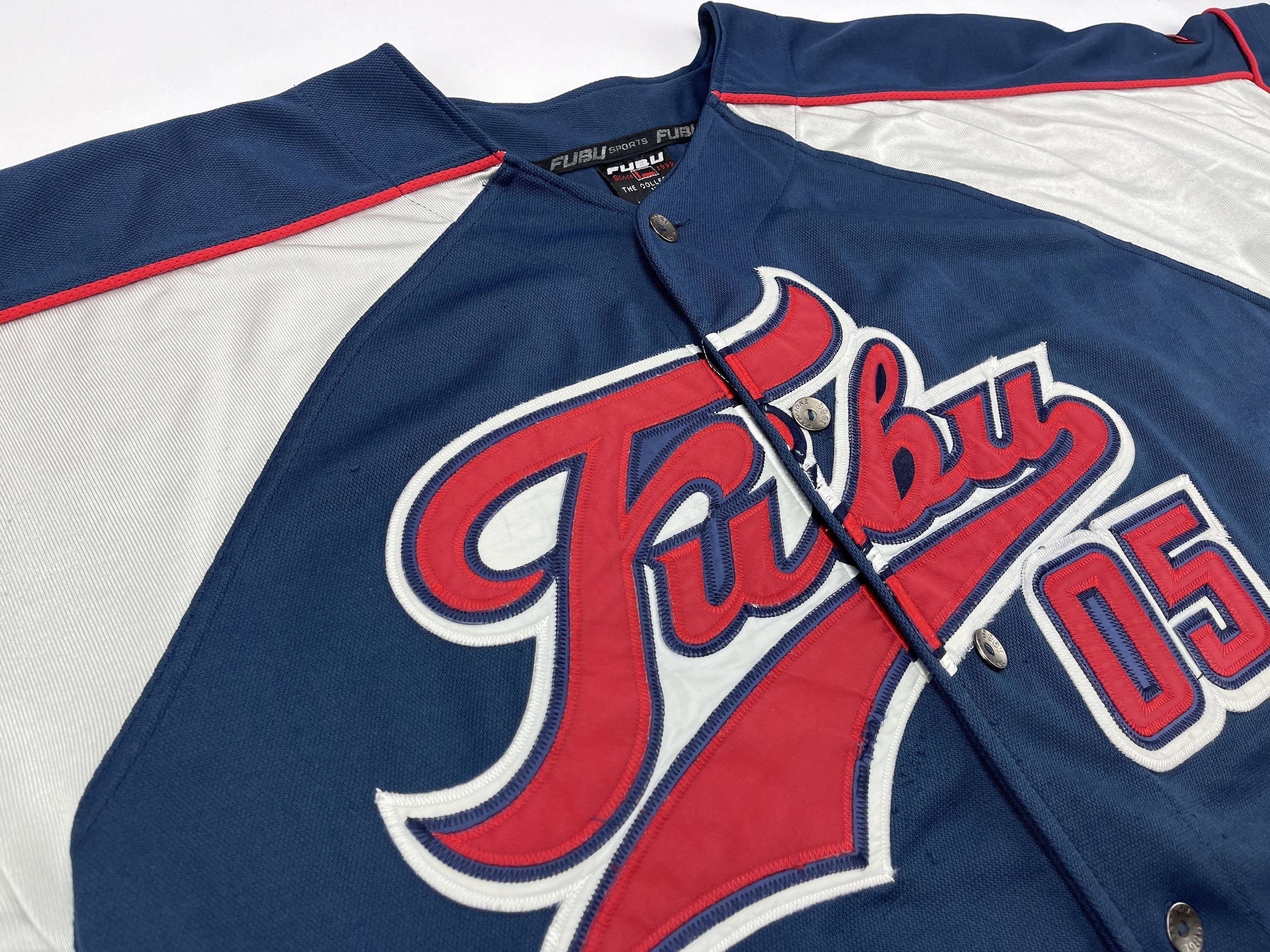 Fubu FUBU jersey, vintage hip hop t-shirt, 90s hip hop skater XL Size US XL / EU 56 / 4 - 4 Thumbnail