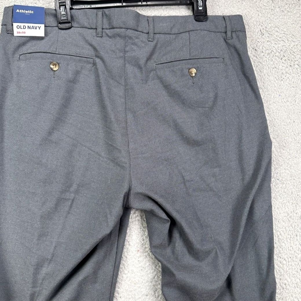 Old Navy Old Navy Athletic Dress Pants Mens 38X30 Built-In Flex Grey Stretch Straight Pants Mens Regular 38 Grey Athletic Flex Built-In Stretch Dress Pants Size US 38 / EU 54 - 6 Thumbnail