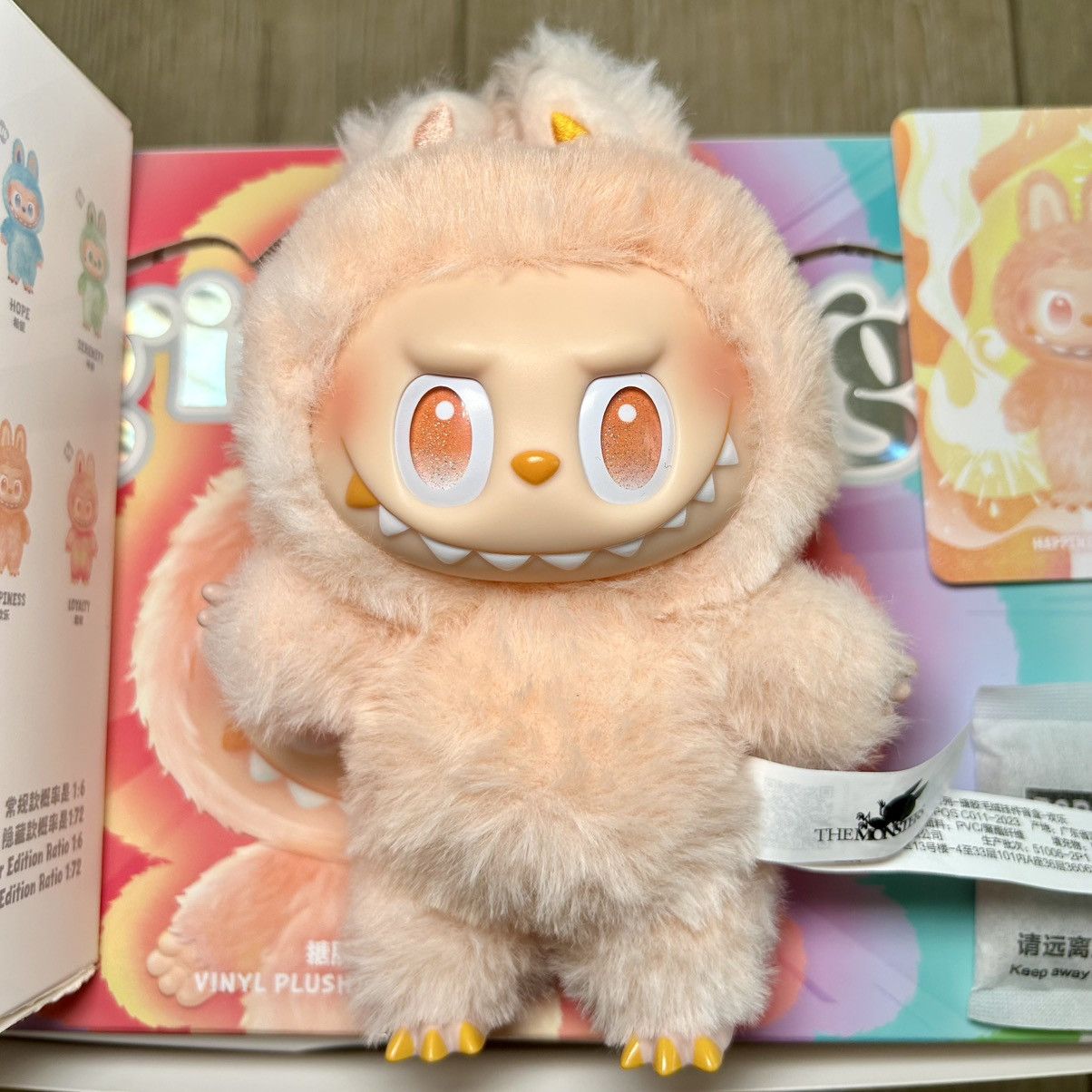 POP MART Labubu V3 Big Into Energy Happiness authentic | Grailed