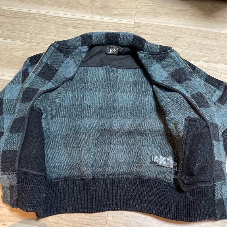 RRL Ralph Lauren RRL Ralph Lauren Classic blue-dyed wool checkered jacket Size US S / EU 44-46 / 1 - 4 Thumbnail