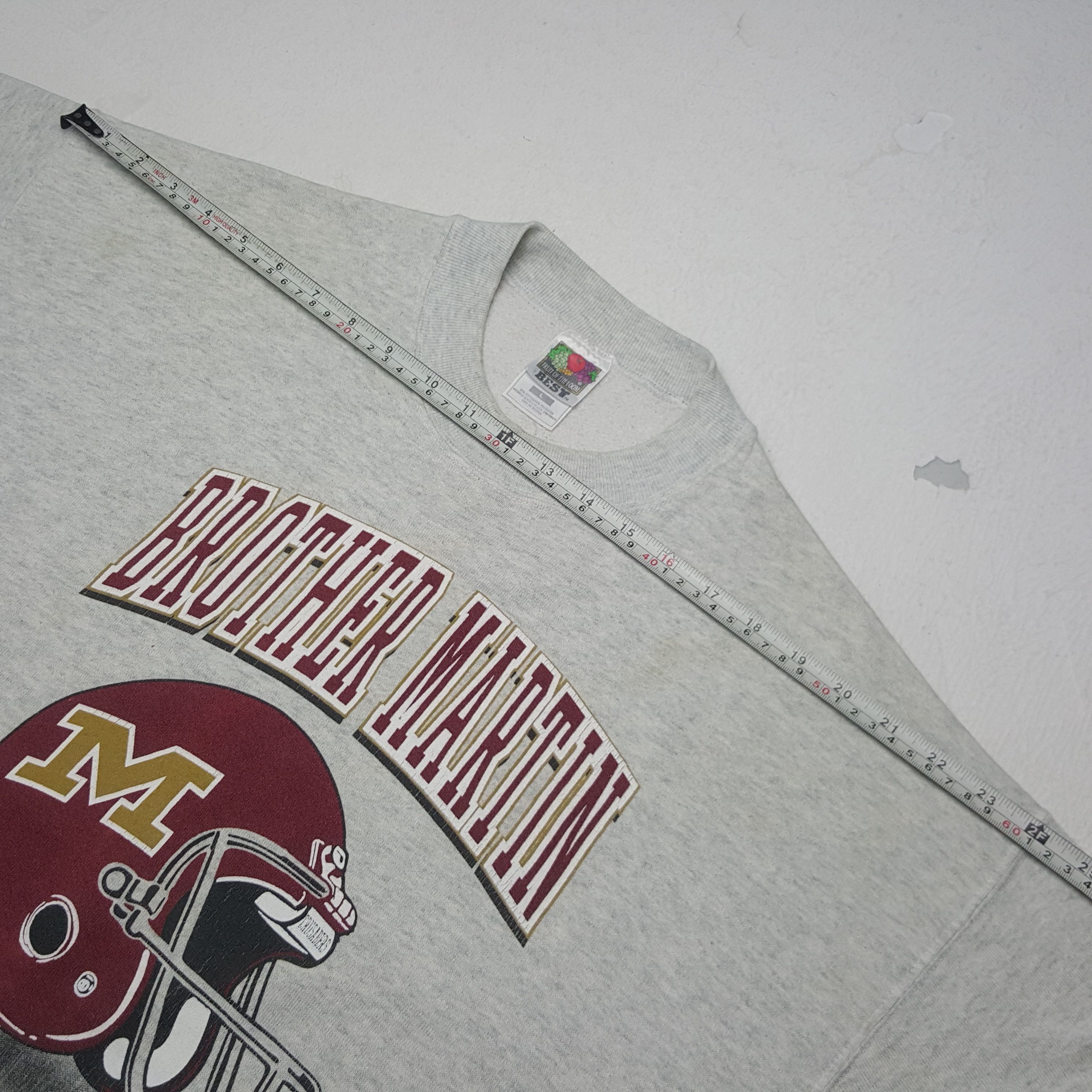 Vintage Vintage Brother Martin Football Sweatshirt Size US L / EU 52-54 / 3 - 5 Thumbnail