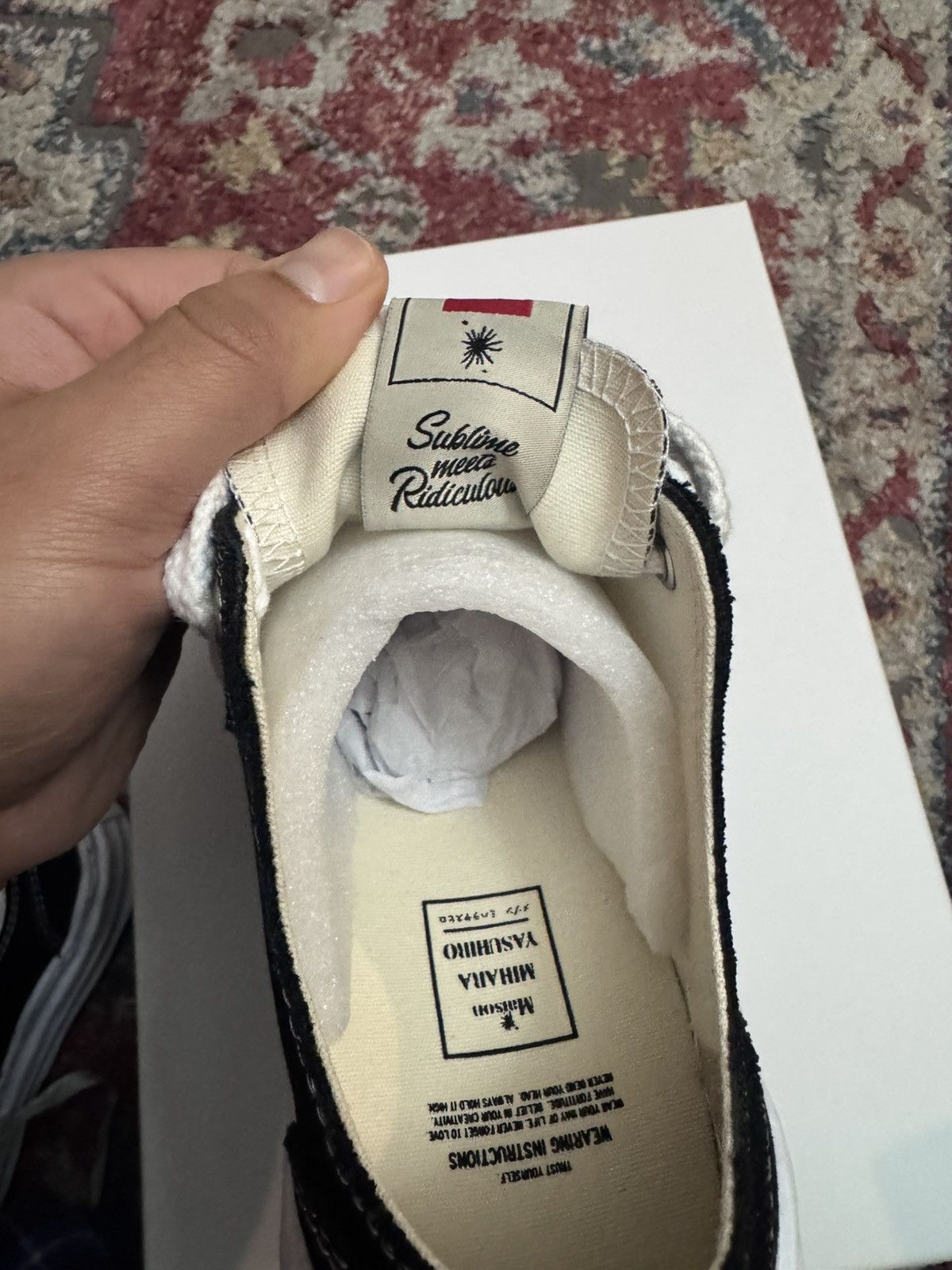 Maison MIHARA YASUHIRO Maison Mihara Yasuhiro Hank OG Sole Canvas Low - Size 7 Size US 6.5 / EU 39-40 - 7 Thumbnail