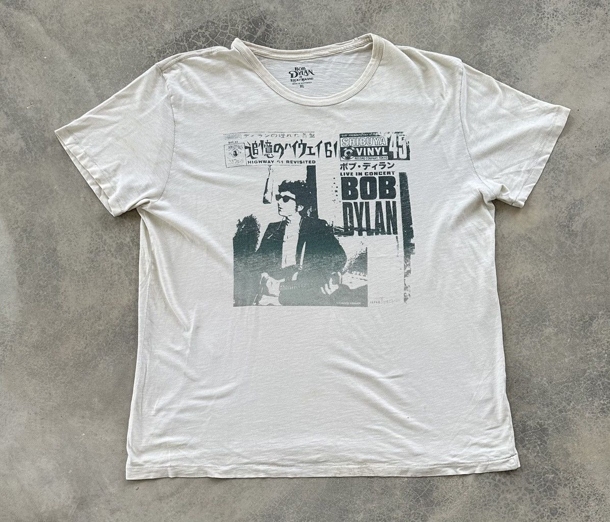 Band Tees × Vintage BOB DYLAN VINTAGE PRINT SOLO SINGER TEE Size US XL / EU 56 / 4 - 1 Thumbnail