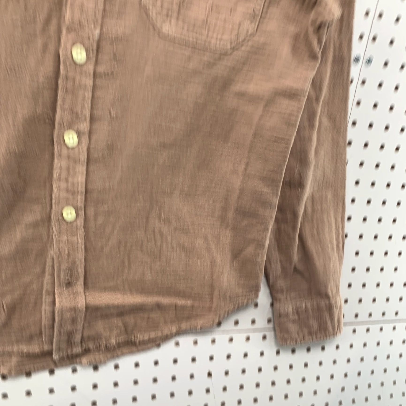 Taylor Stitch Taylor Stitch Button Shirt Mens 38 Fit Small Brown Distressed Long Sleeve Shirt Size US S / EU 44-46 / 1 - 7 Thumbnail