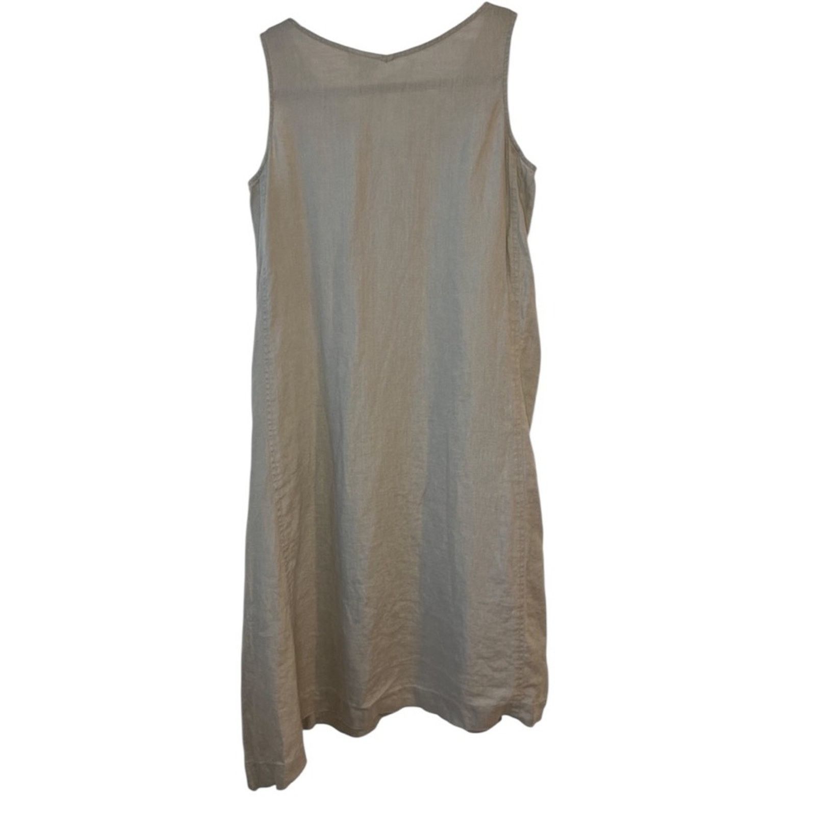 J. Jill Pure Jill Linen Sleeveless Knee Length Dress - ilac.rochib.com