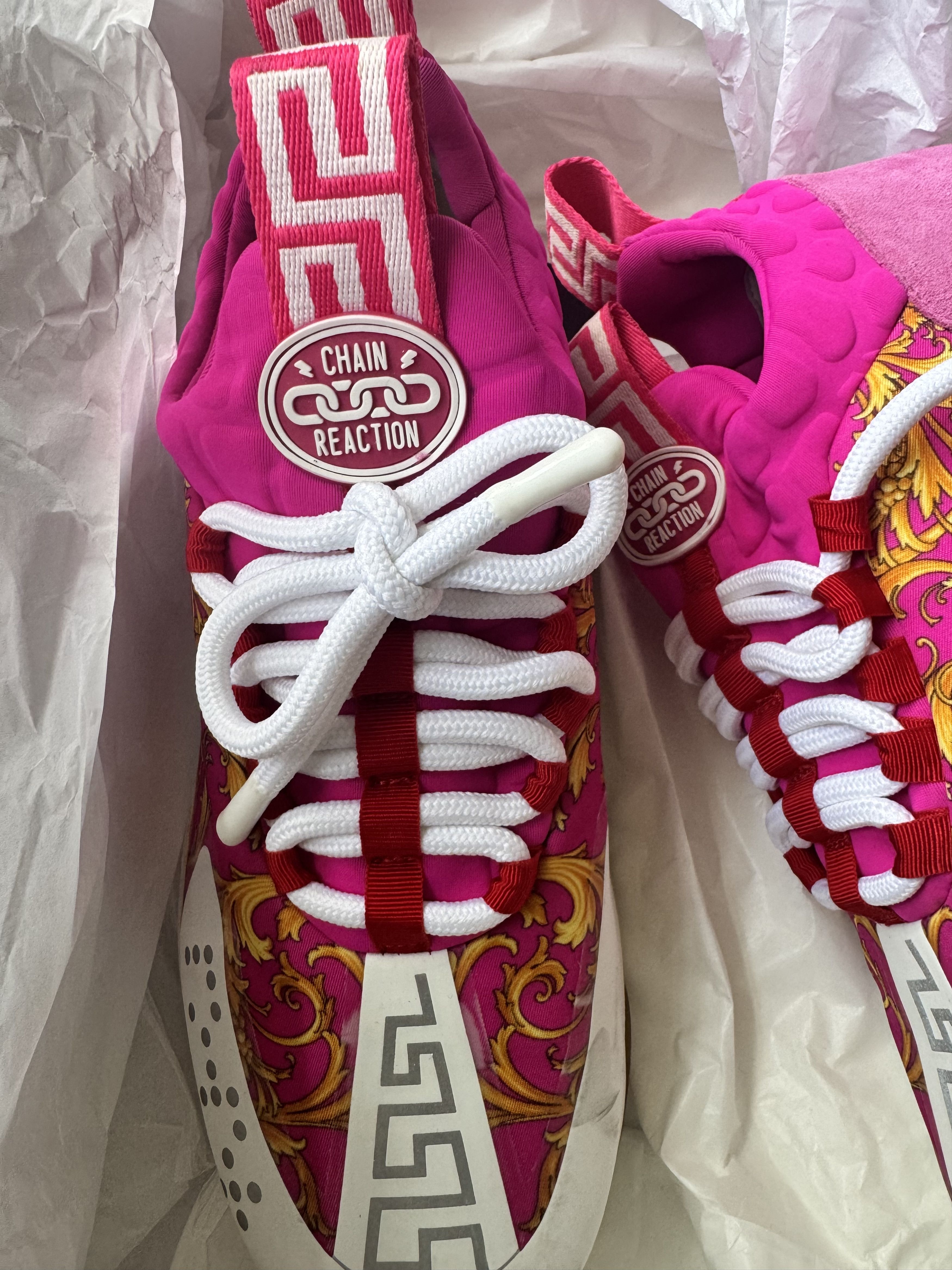 Versace Women's Versace Sneakers Size US 7 / IT 37 - 2 Thumbnail