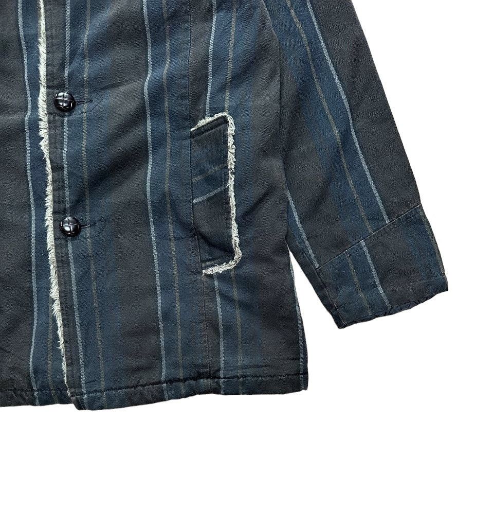 Japanese Brand × Levi's Vintage Clothing Vtg Levi's Redloop Sherpa Stripes Jacket Size US S / EU 44-46 / 1 - 7 Thumbnail