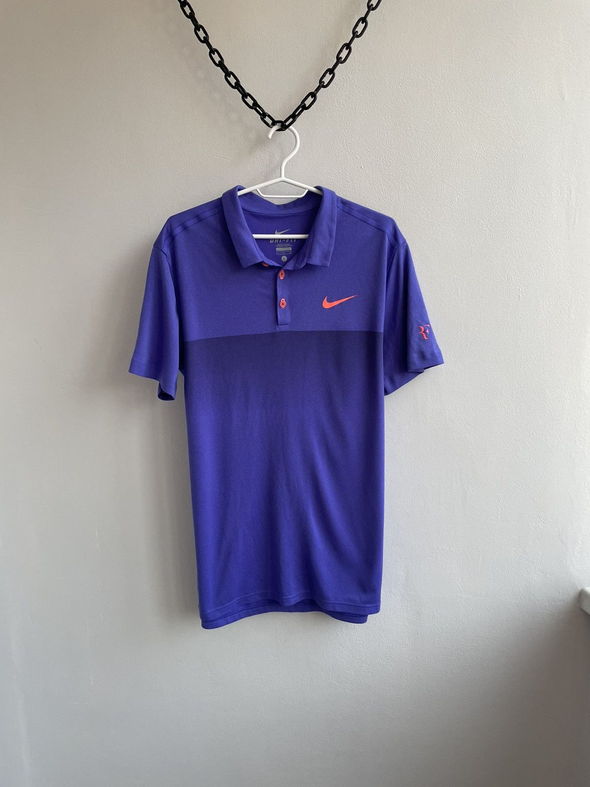 Nike Nike Roger Federer RF 2015 French Open Tennis Shirt Jersey Size US L / EU 52-54 / 3 - 1 Thumbnail