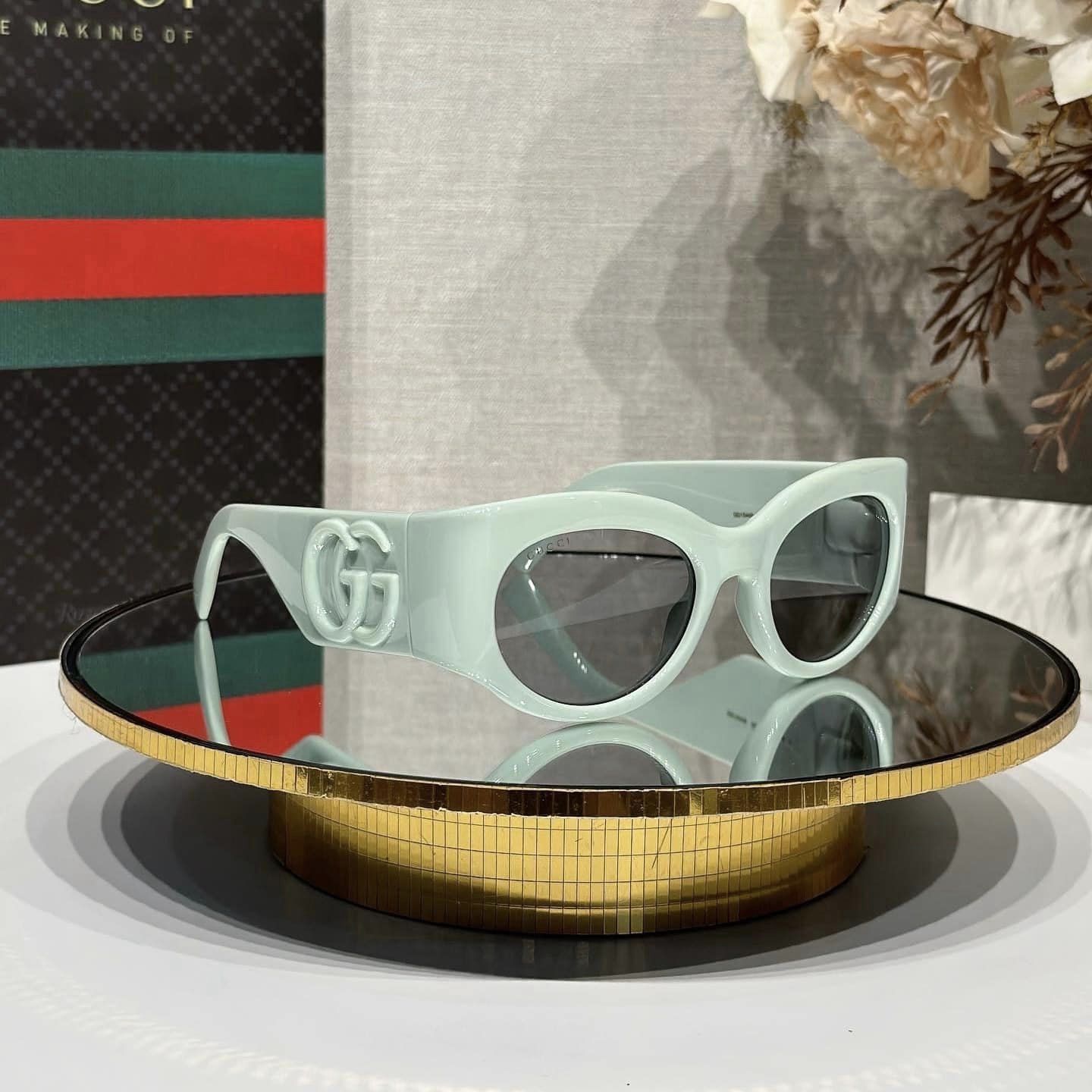 Gucci NEW Gucci GG1544S - 002 Mint Green Sunglasses | Grailed