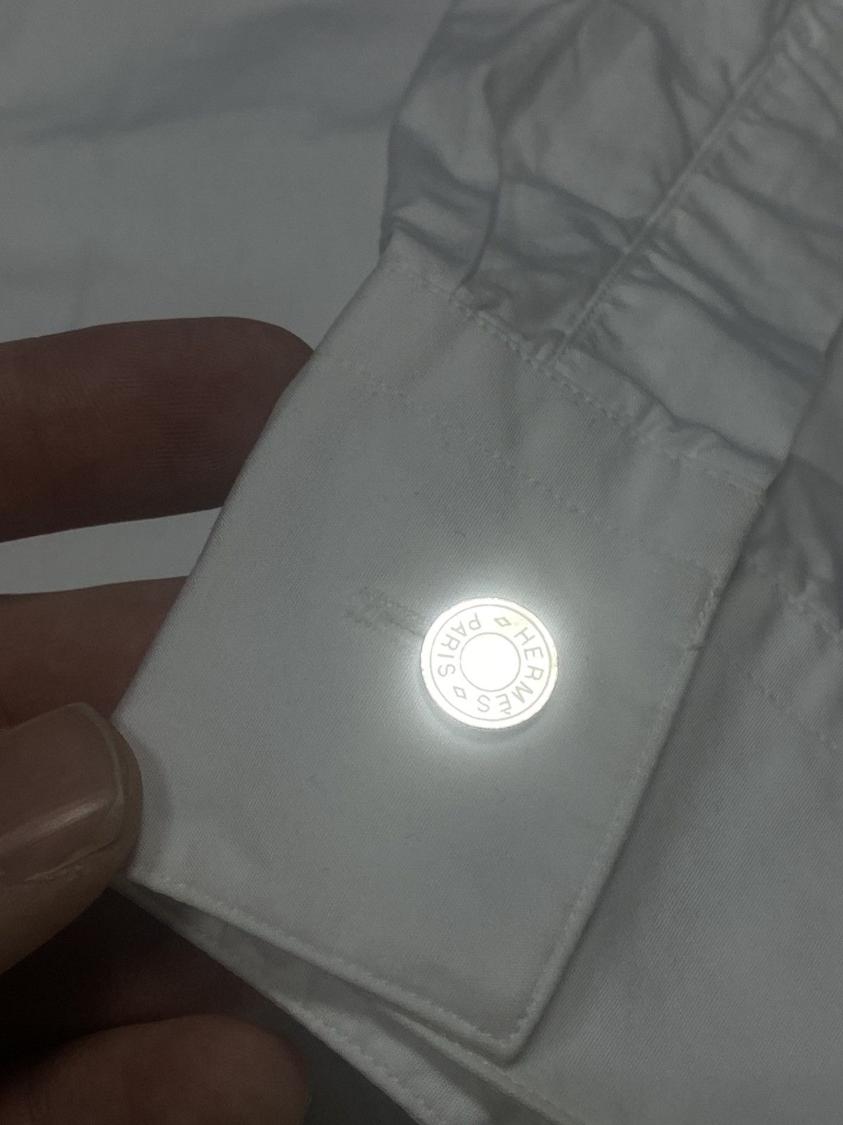 Hermes Hermes shirt buttons RARE Size US L / EU 52-54 / 3 - 6 Thumbnail