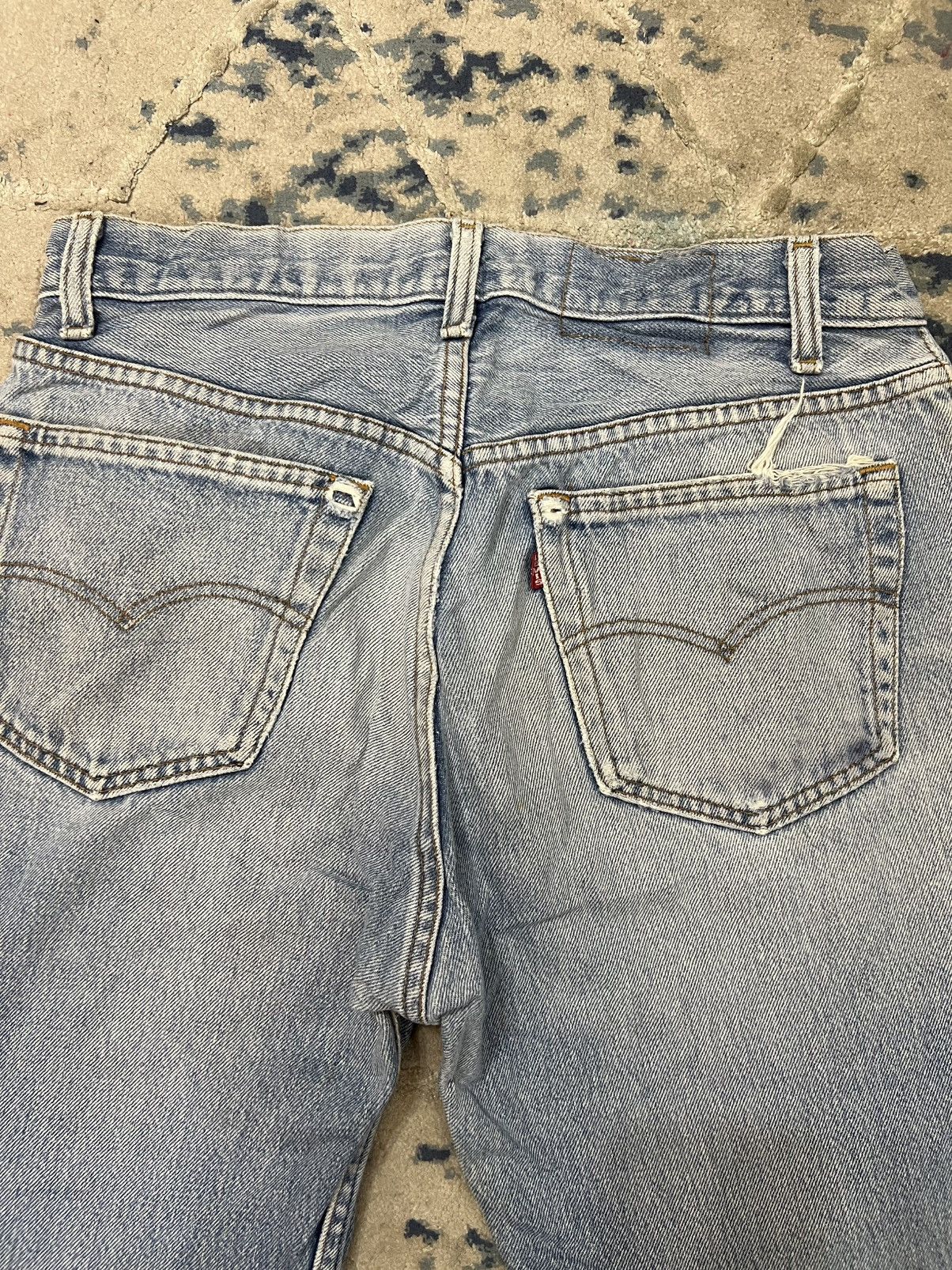 Levi's Vintage Levis Button 653 Made in Usa Distressed Denim Jeans Size US 30 / EU 46 - 10 Thumbnail