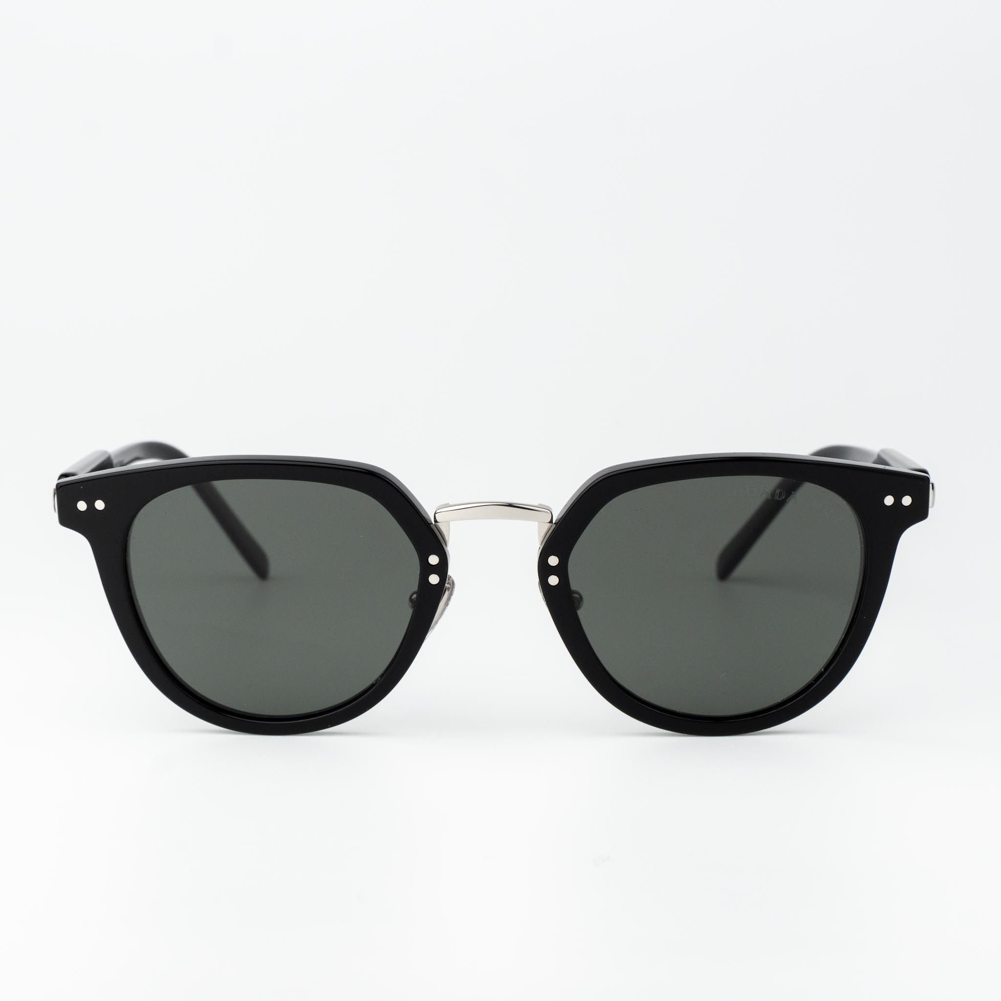 Prada Prada Men Sunglasses Oval PR17YS 1AB03R BRAND NEW Size ONE SIZE - 3 Thumbnail
