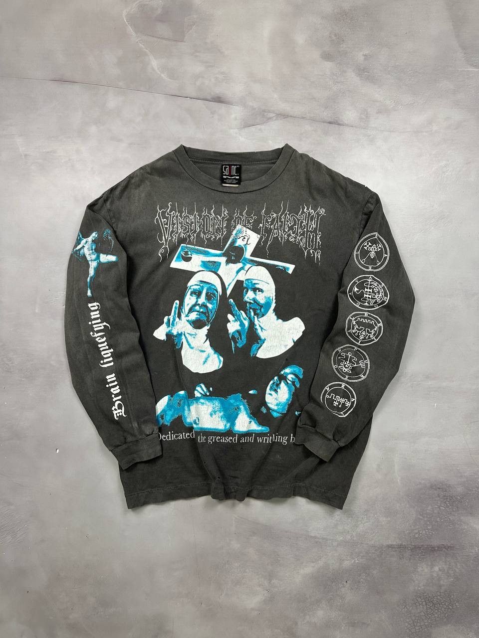 Saint Michael Ss23 Saint Michael Sisters/Cradle of Filth L/S Tee Size US XL / EU 56 / 4 - 1 Thumbnail