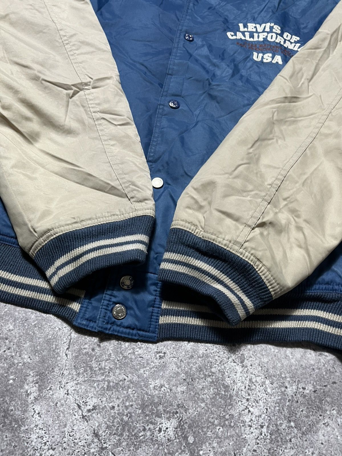 Levi's Vintage Clothing Vintage 80's LEVI'S Of California USA Varsity bomber jacket Size US L / EU 52-54 / 3 - 10 Thumbnail