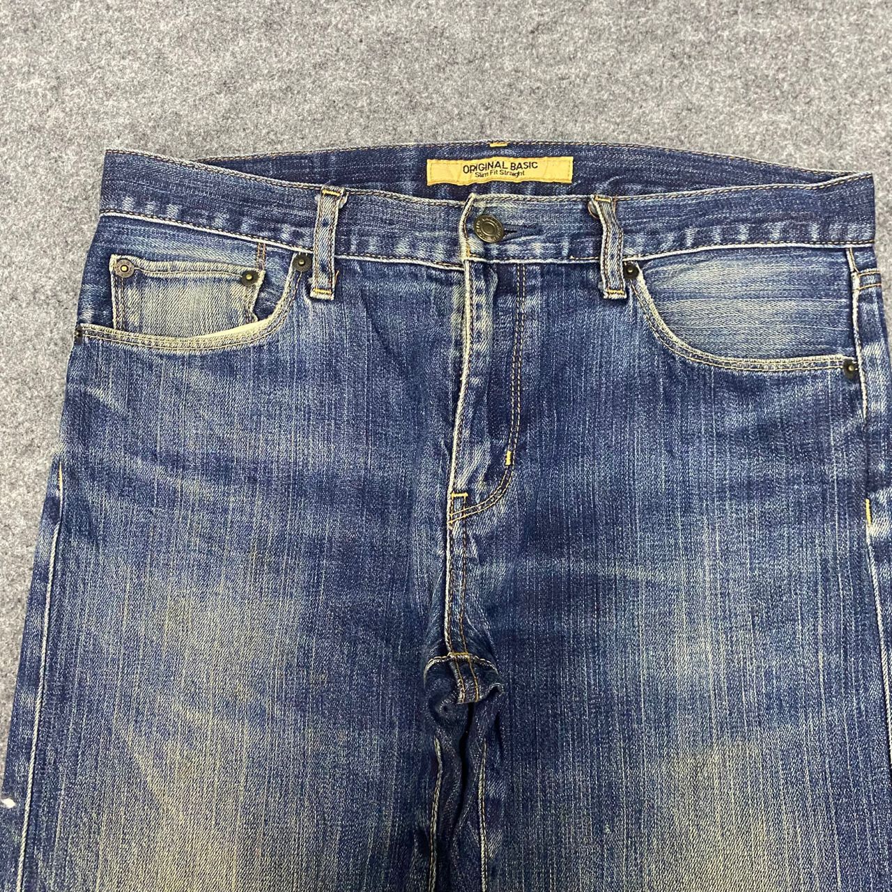 Uniqlo 💥Best Offer💥Vintage Uniqlo Original Basic Denim Size US 32 / EU 48 - 11 Thumbnail