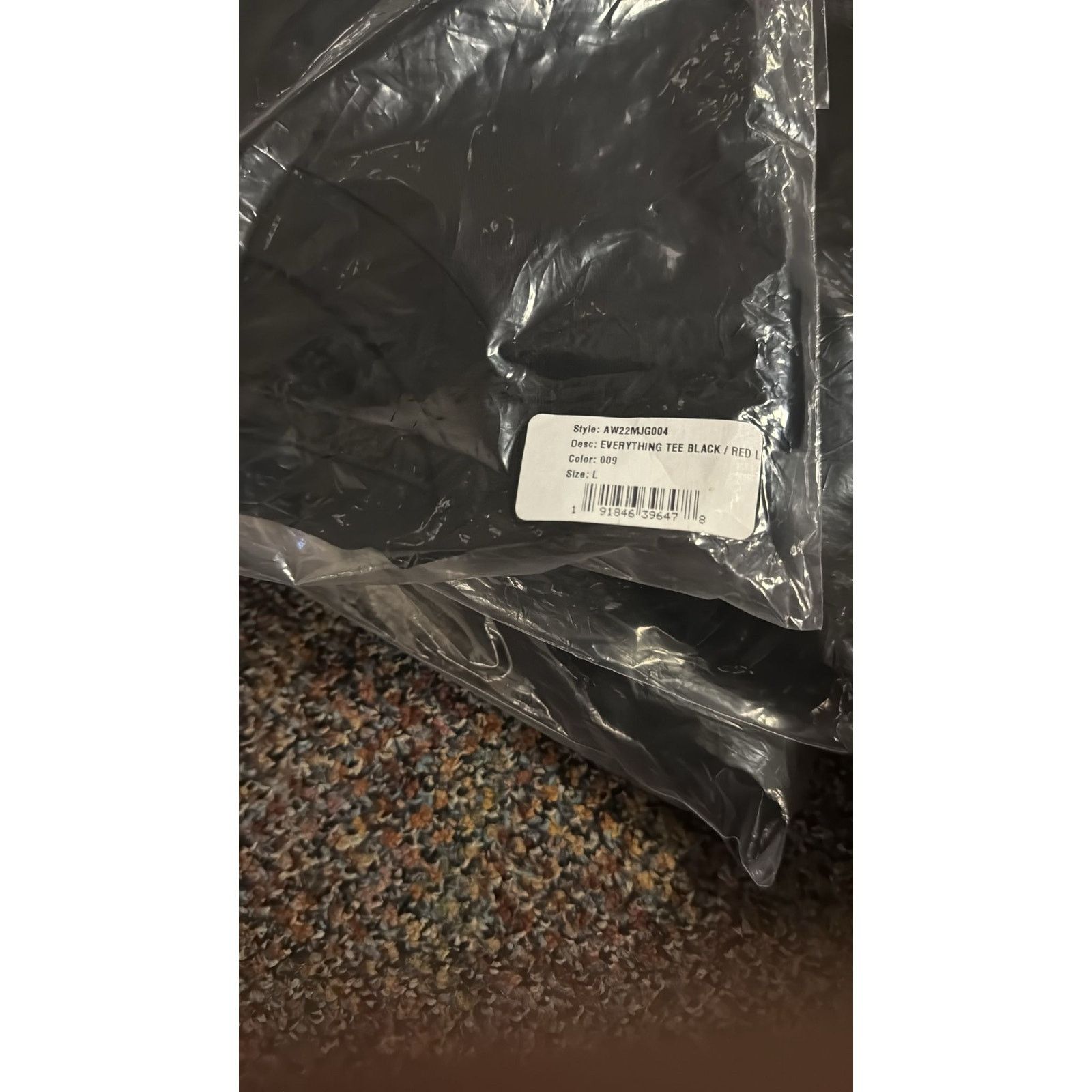 Amiri o1rshd1 Everything T-Shirt in Black / Red Size US L / EU 52-54 / 3 - 21 Thumbnail