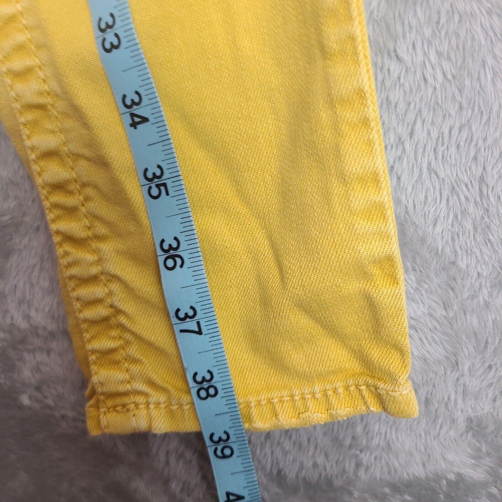 Other Women's Silver SUKI Skinny Jeans 26x31 Mustard Yellow Size 26" / US 2 / IT 38 - 4 Thumbnail