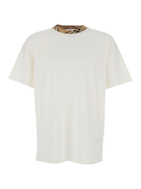 Burberry BURBERRY Men Tops 8110100B7078 White Size US M / EU 48-50 / 2 - 1 Thumbnail