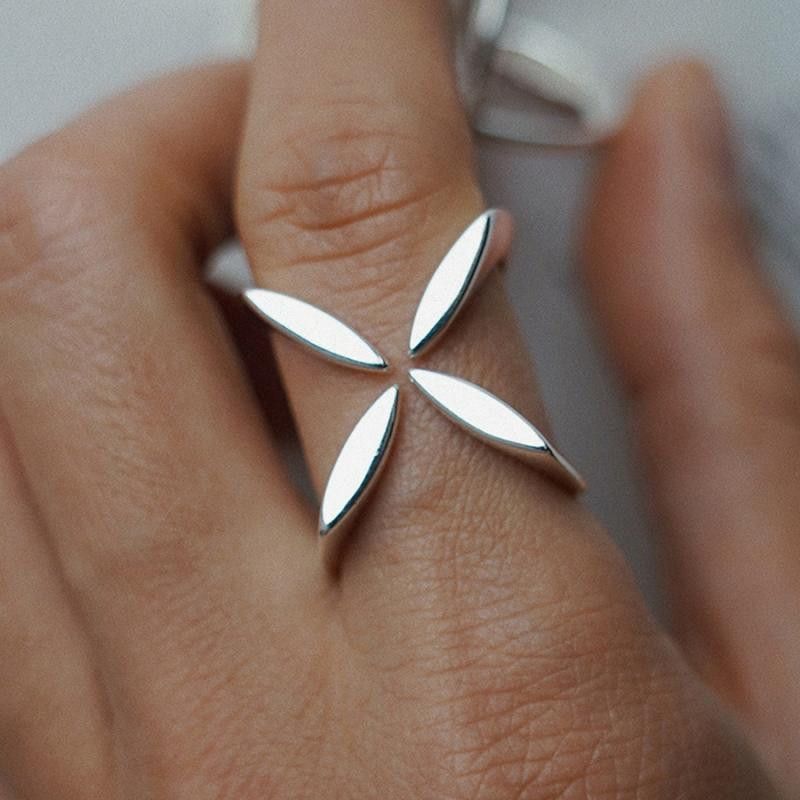 Jewelry Future Jewelry Rings Open Size Chrome Ring (Size 7-13) Size ONE SIZE - 2 Thumbnail