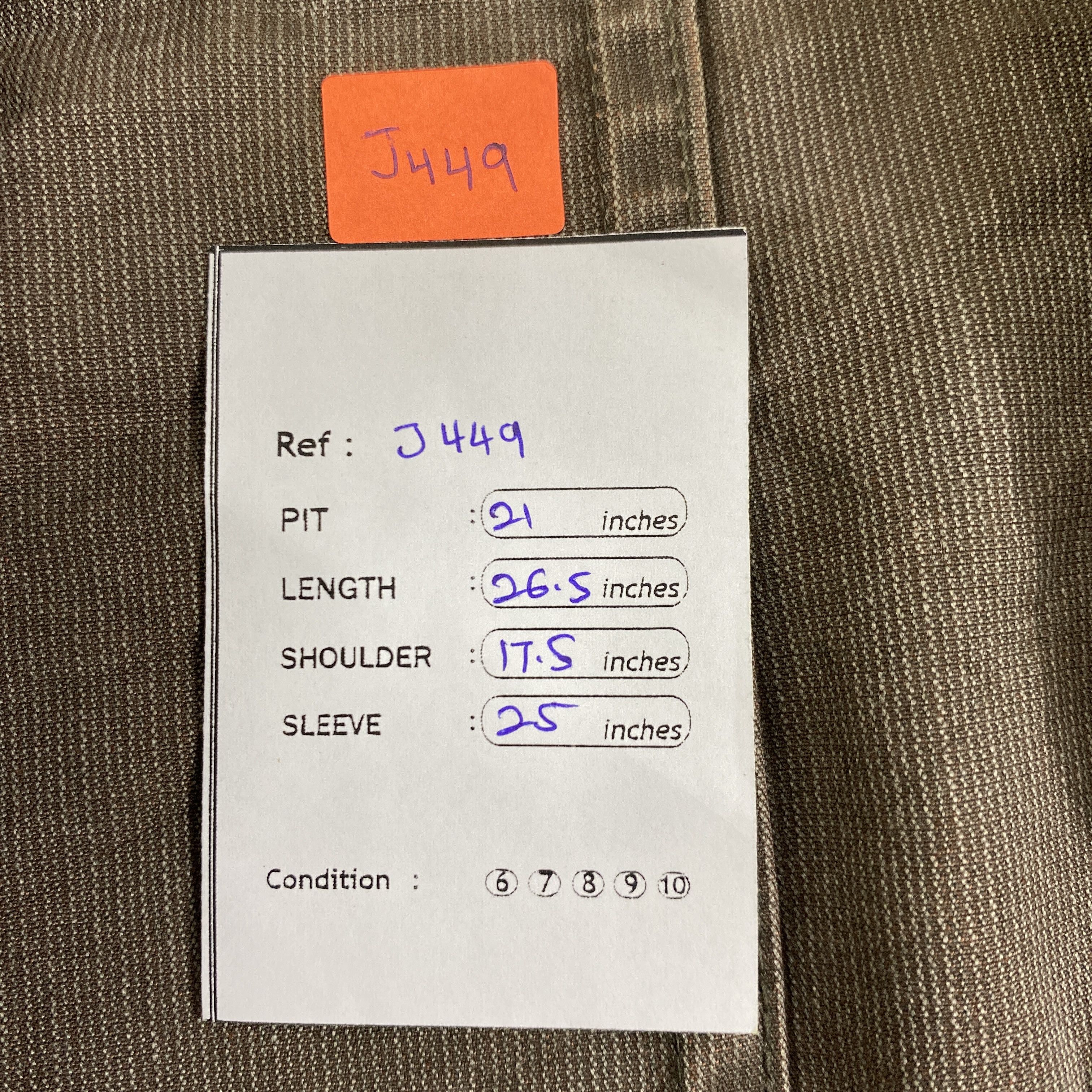 Japanese Brand 💥PPFM Slim Fit Blazer Single Breasted - J449 Size 36S - 7 Thumbnail
