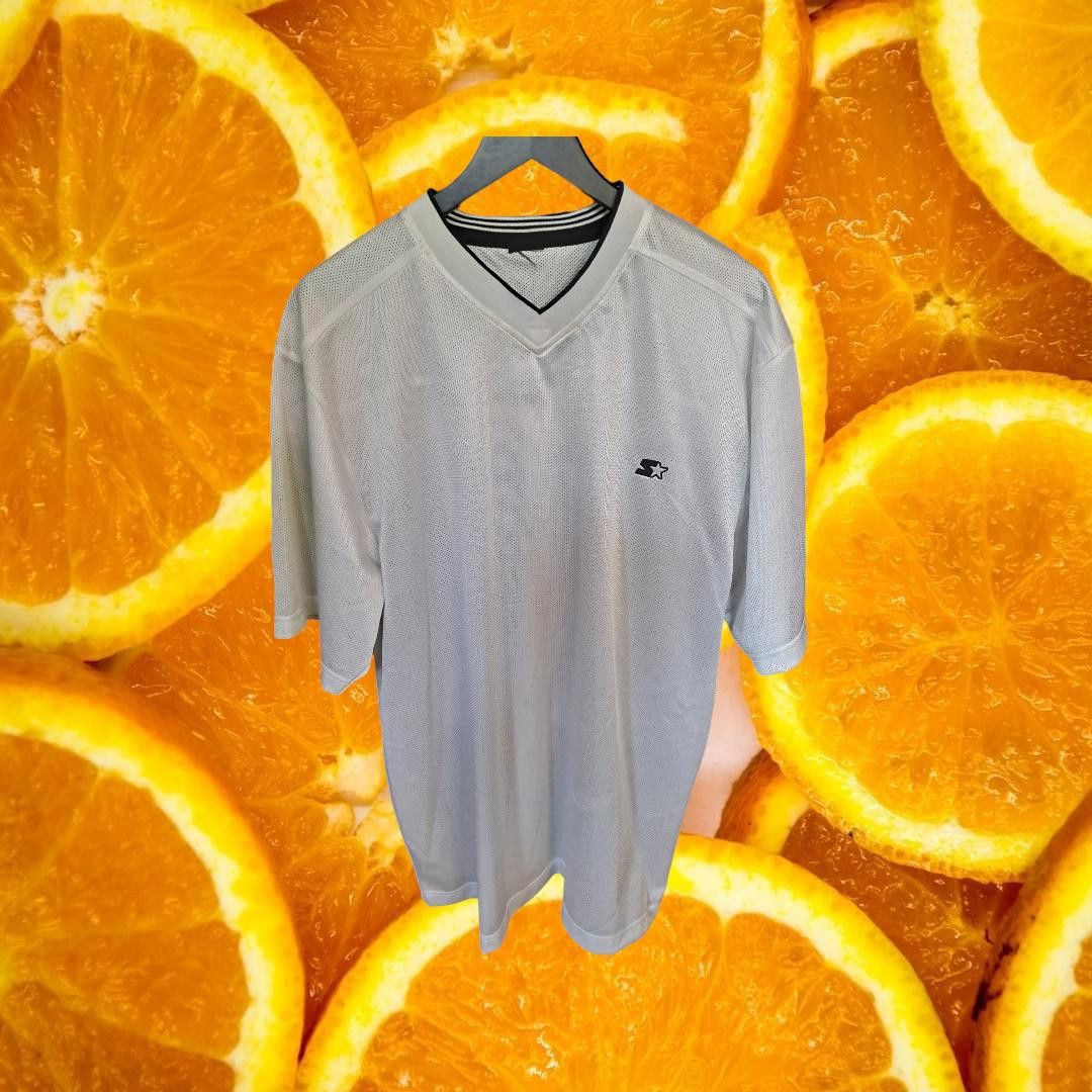 Starter Retro White Starter Jersey With Black Embroidered Starter Lo Size US L / EU 52-54 / 3 - 1 Thumbnail