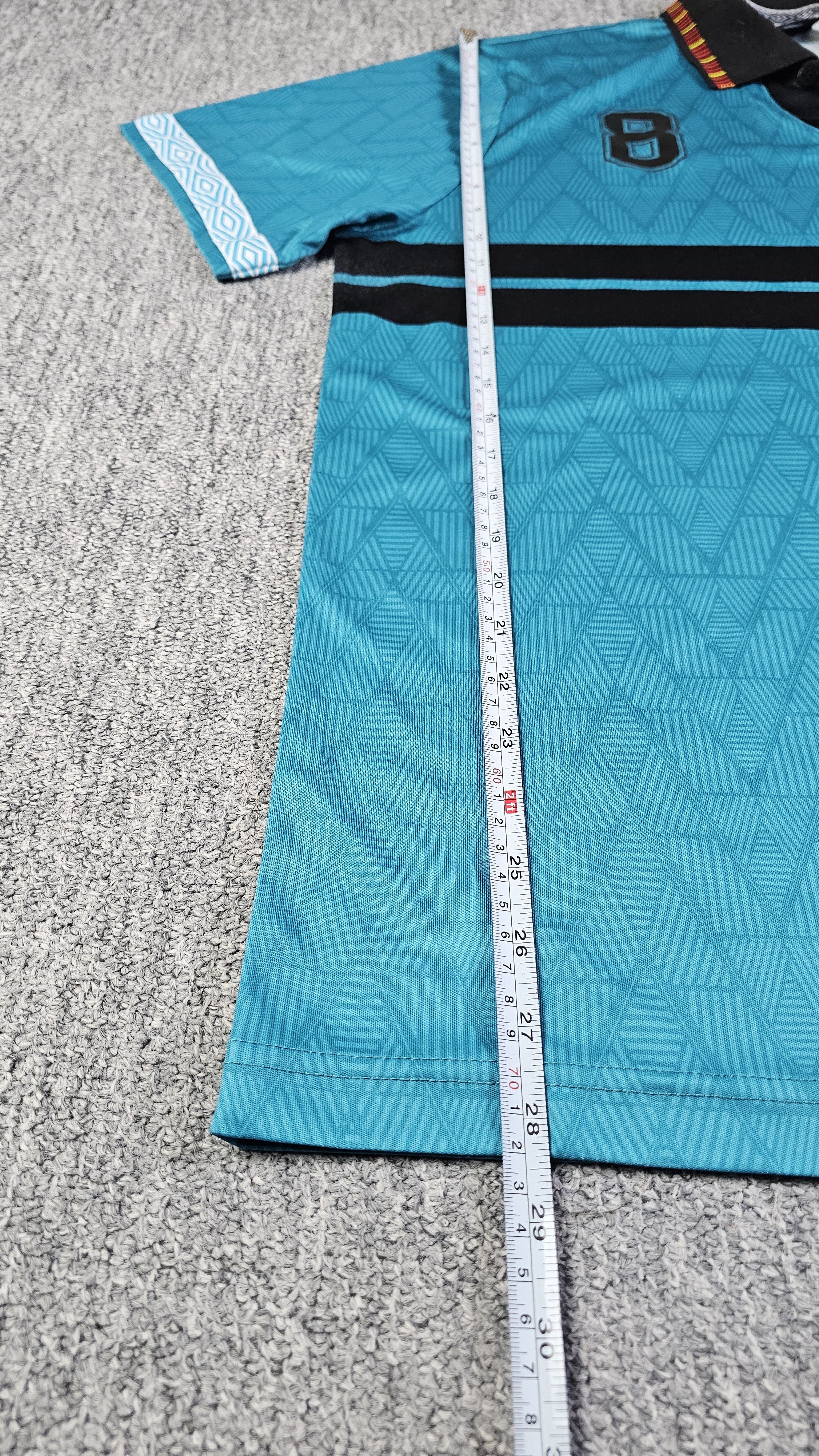Umbro UMBRO Germany Retro Jersey 90s Blokecore Teal XL Size US XL / EU 56 / 4 - 10 Thumbnail
