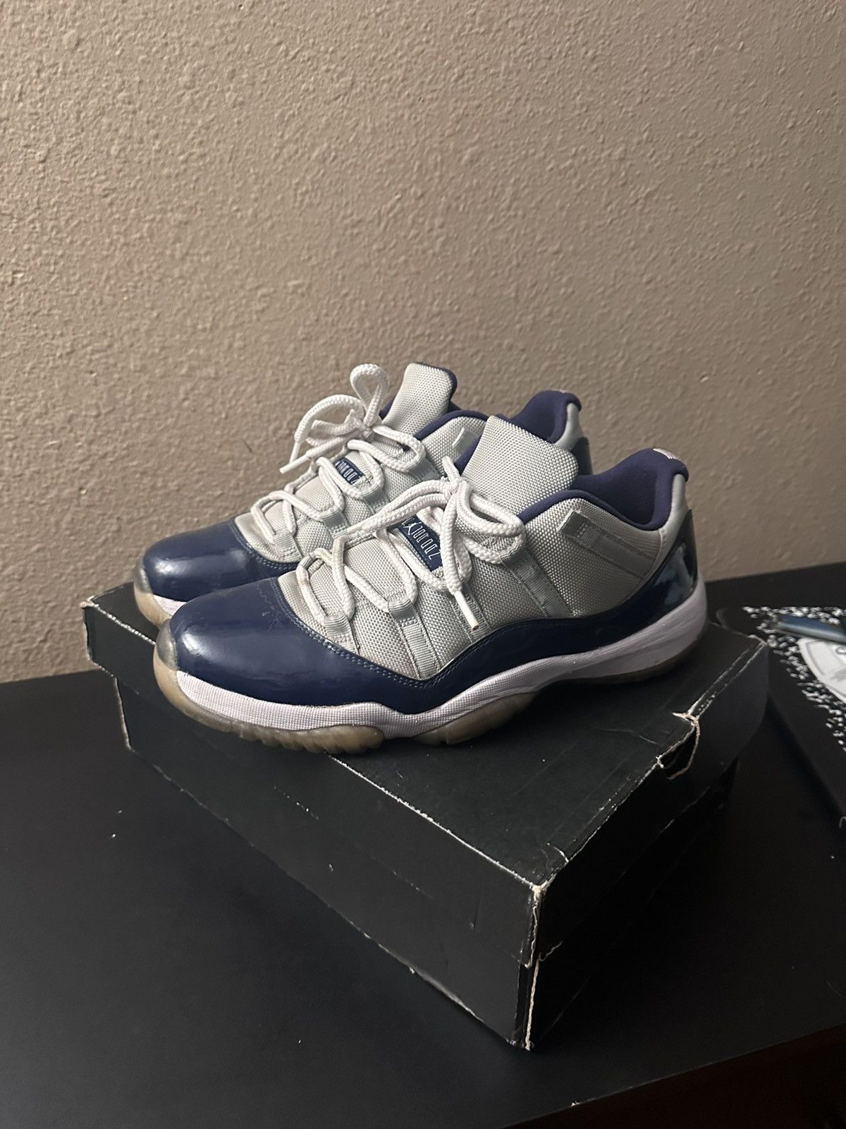 Jordan Brand Retro Jordan 11 Georgetown low Size US 11 / EU 44 - 1 Thumbnail