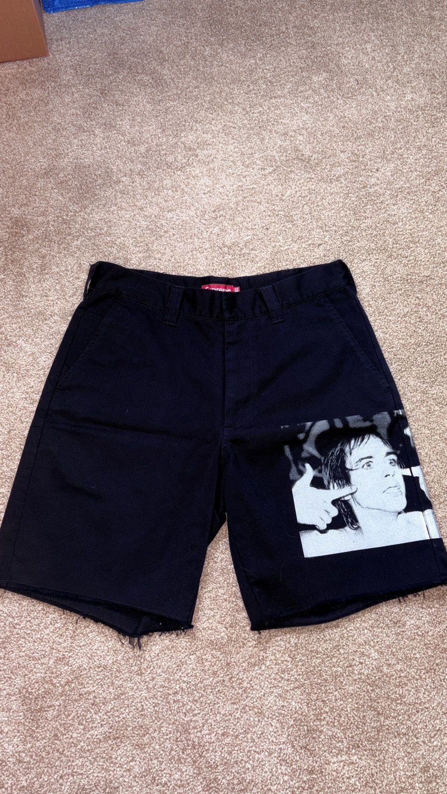 Supreme Supreme Iggy Pop Work Shorts | Grailed